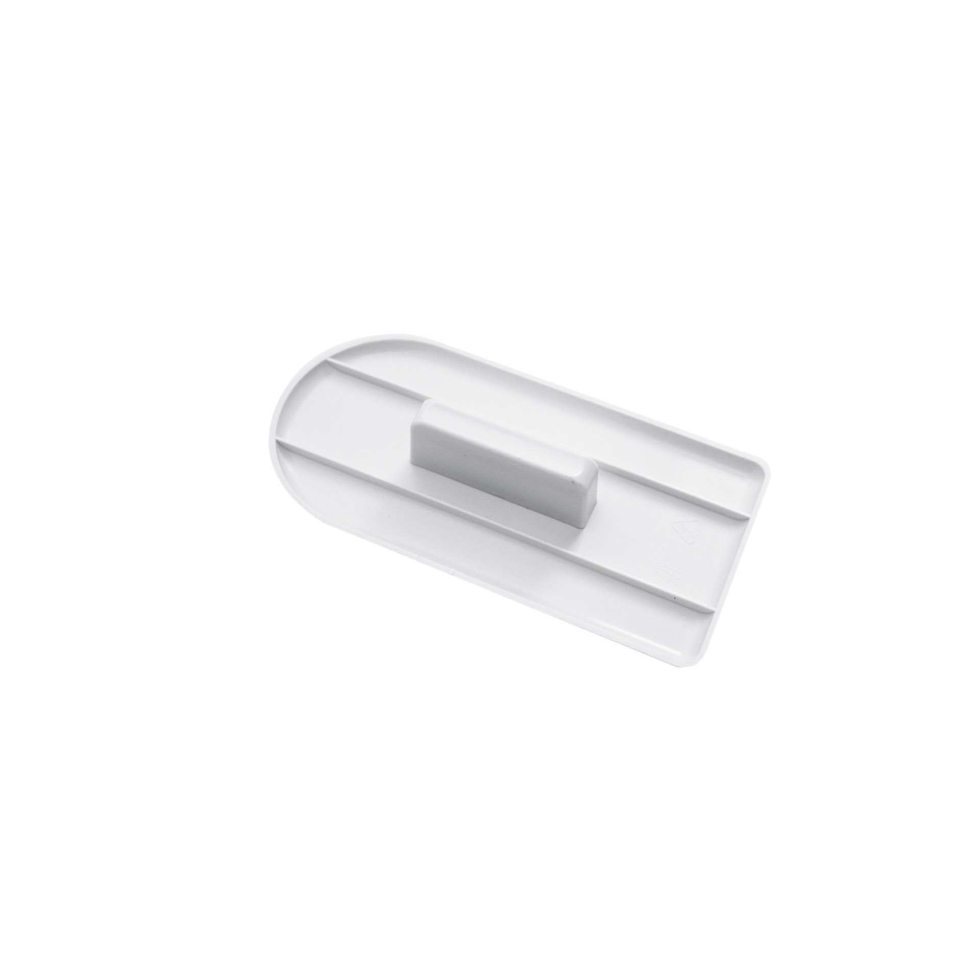 Glätter - weiß - Abm. 16,0 x 8,0 x 3,0 cm - Polypropylen - 166130-C