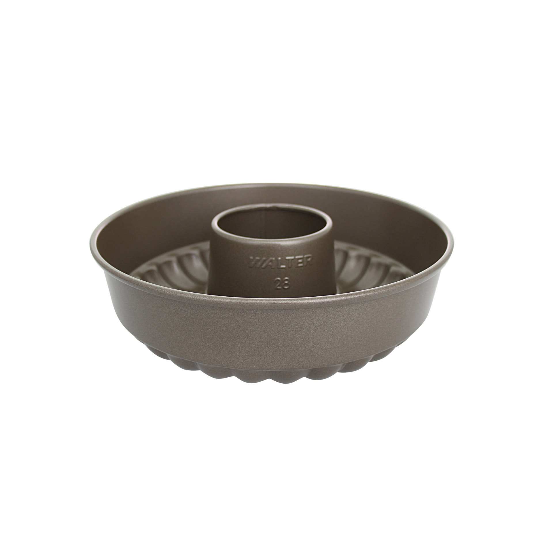Kranzform - mit geripptem Boden - Abm. 29,0 x 29,0 x 9,0 cm - Silikon - 915128-C