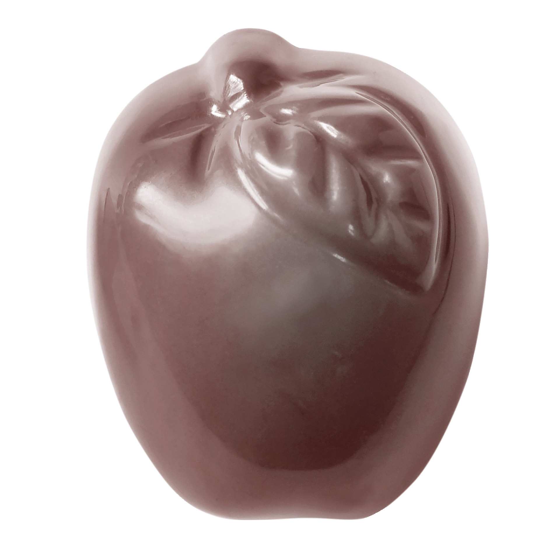 Schokoladen-Form - Apfel - Abm. 27,5 x 13,5 x 2,4 cm - Polycarbonat - 421519-C