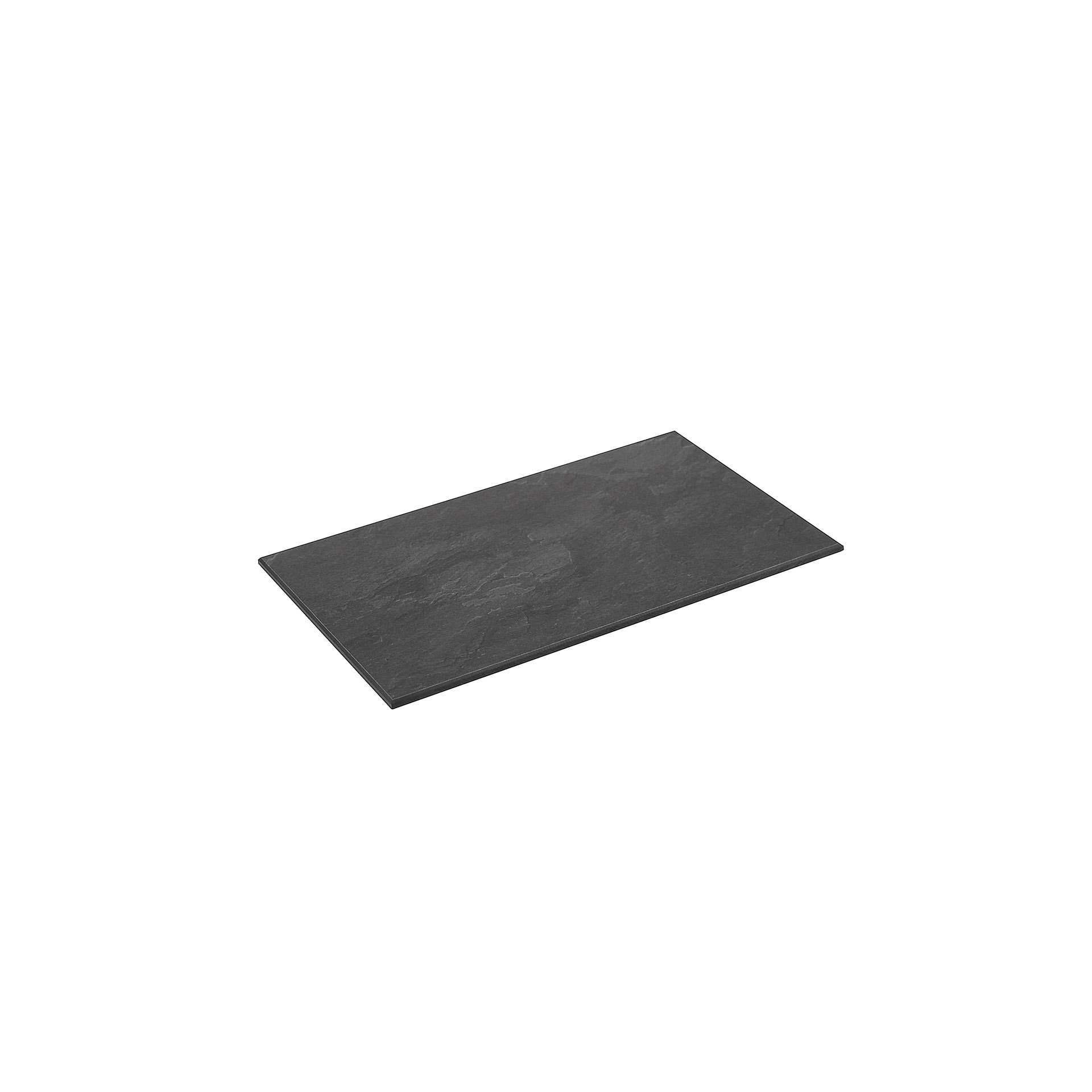 Auslagetablett - Schiefer - Abm. 40,0 x 30,0 x 0,6 cm - Kunststoff - 225070-C