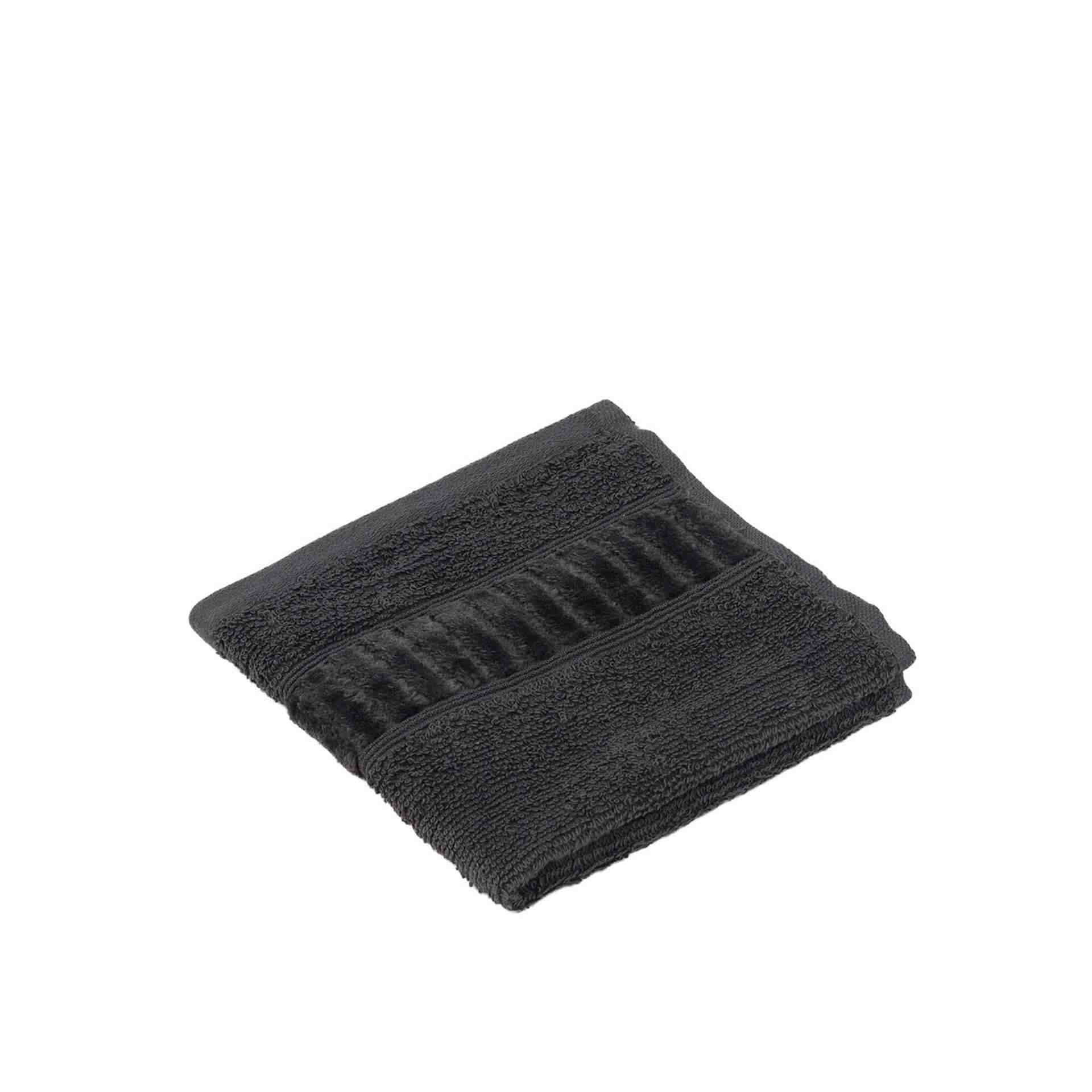 Seiftuch - Serie BIO - anthrazit - Abm. 30 x 30 cm - Baumwolle - 118-91-2-D