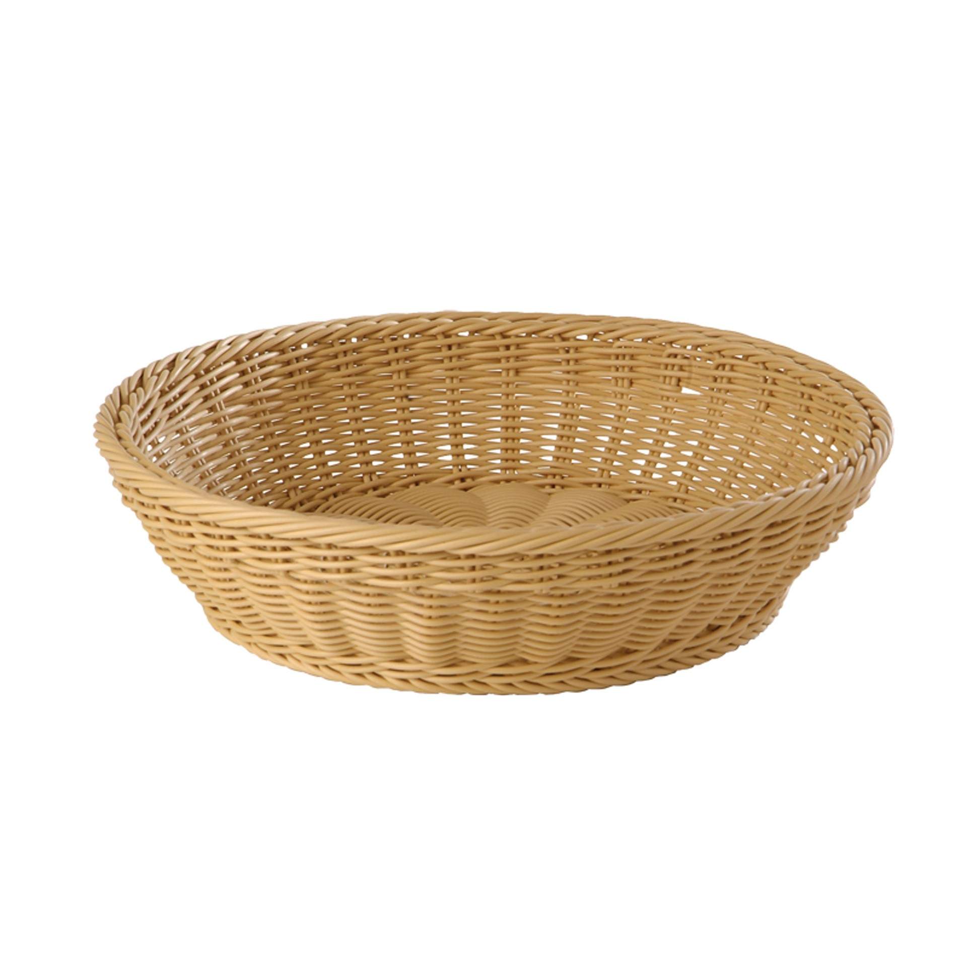 Korb - Serie Profi Line - hellbeige - rund - Abm. 9,0 cm - Ø 37 cm - Polypropylen - 50210-B