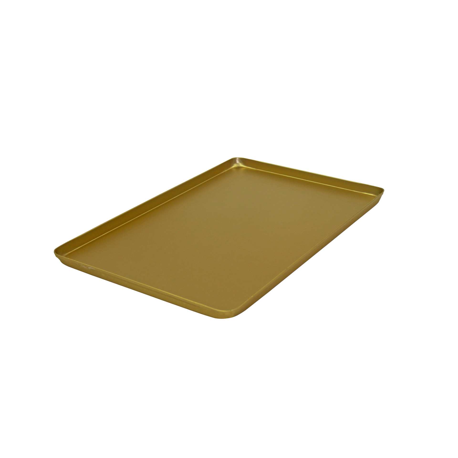 Ausstellblech - Gold - Abm. 48,0 x 32,5 x 2,0 cm - Aluminium - 154071-C