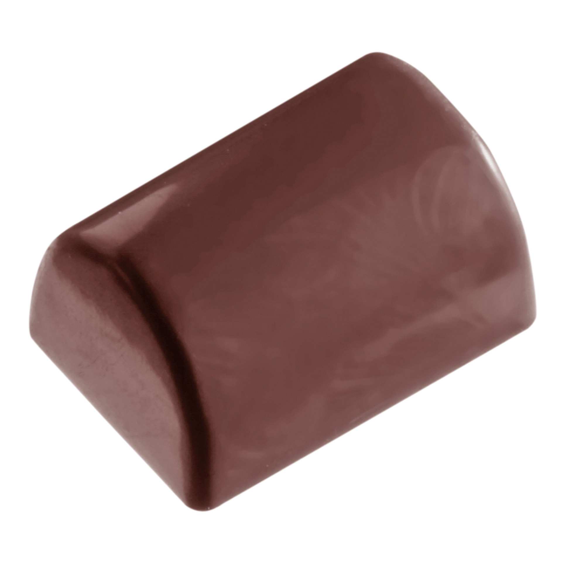 Schokoladen-Form - Buche glatt - Abm. 27,5 x 13,5 x 2,4 cm - Polycarbonat - 421384-C