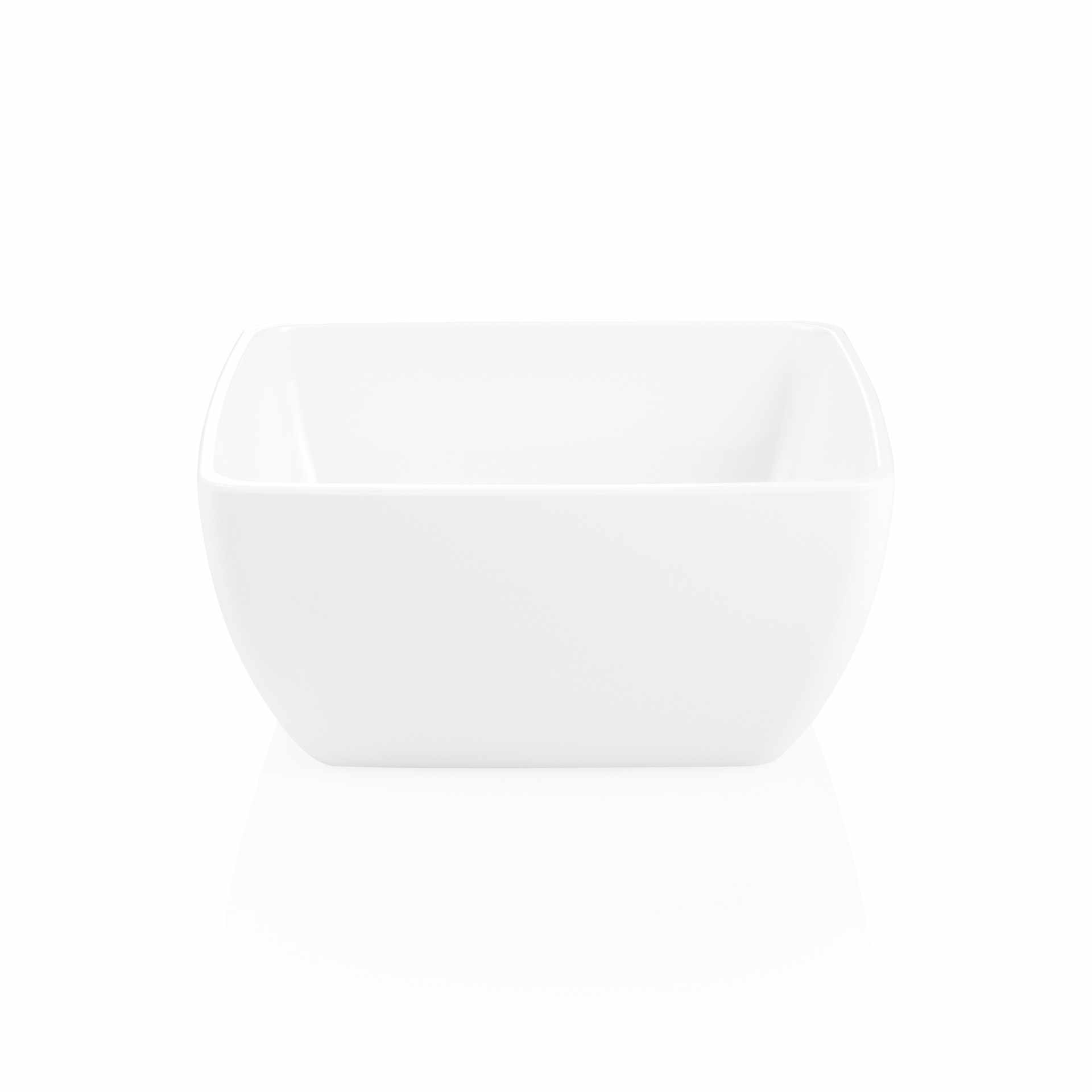 Schale - Serie Day & Night - weiß - Abm. 25 x 25 x 11,5 cm - Inhalt 4,6 l - Melamin