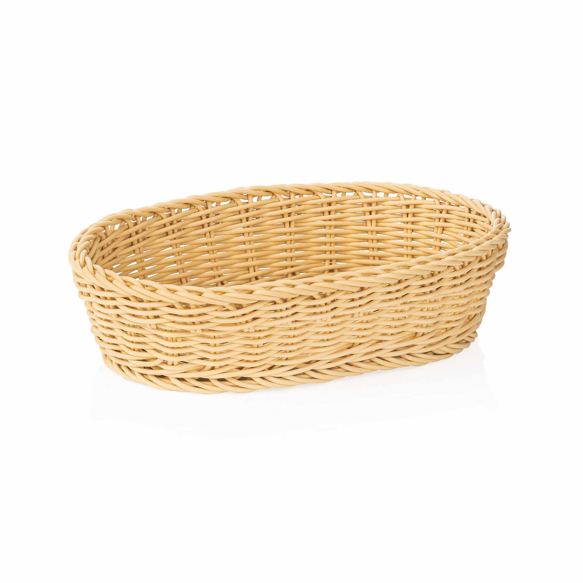Korb - hellbeige - Abm. 28 x 16 x 8 cm - Polypropylen - 5075328-A