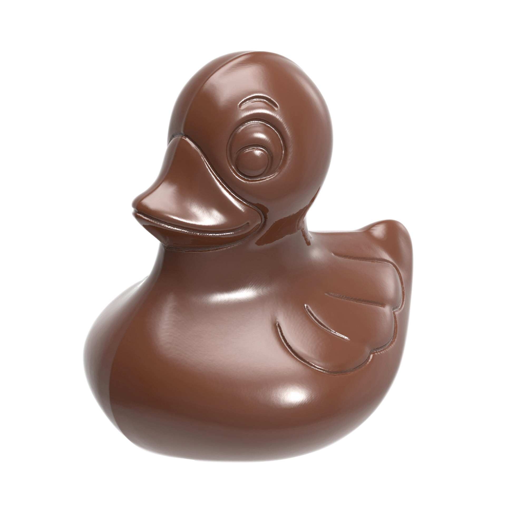 Schokoladen-Form - Ente - Abm. 27,5 x 13,5 x 2,4 cm - Polycarbonat - 421640-C