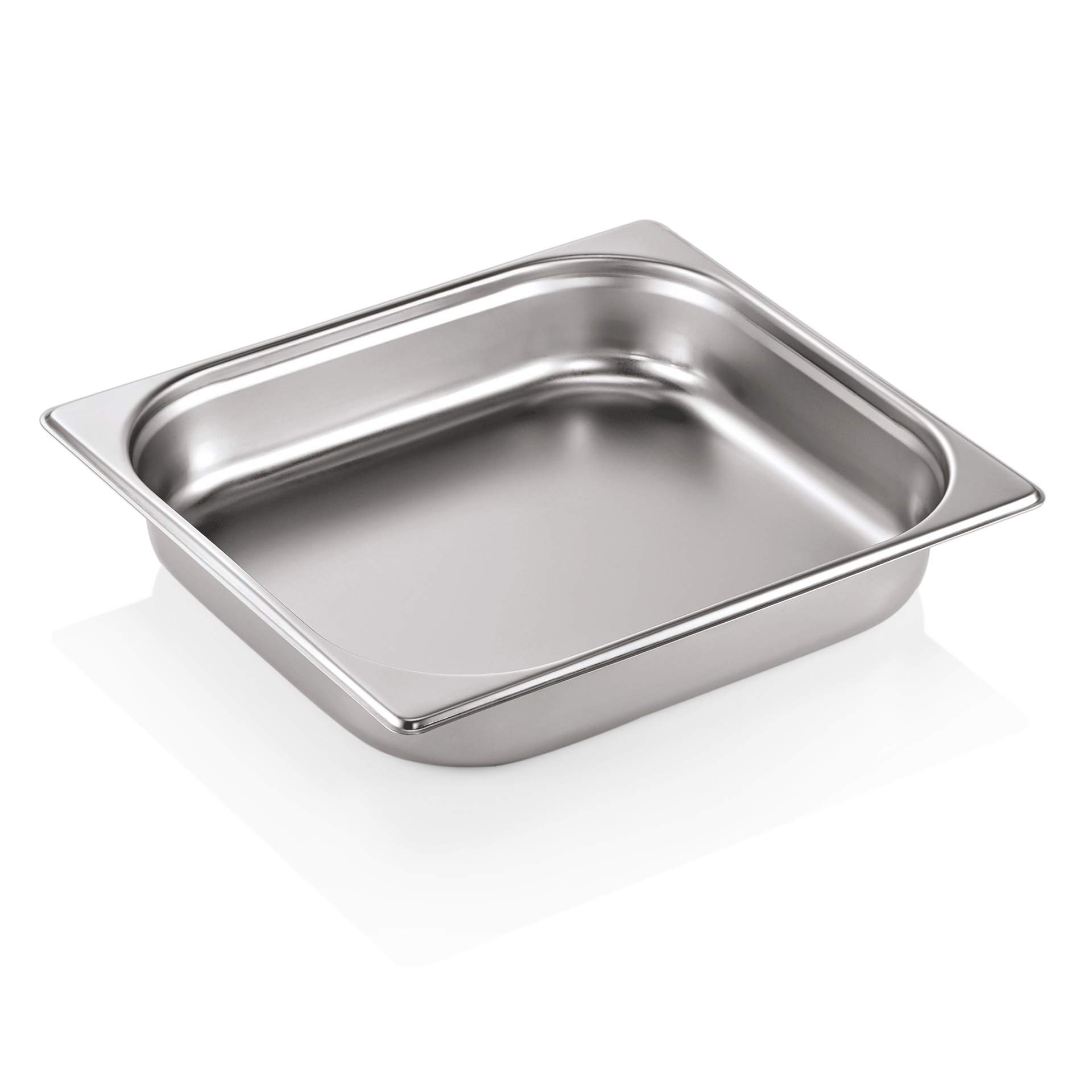 GN-Behälter - 18/8 - Serie 90 - GN 2/3 (354 x 325 mm) - 65 mm - Edelstahl - 9023065-A