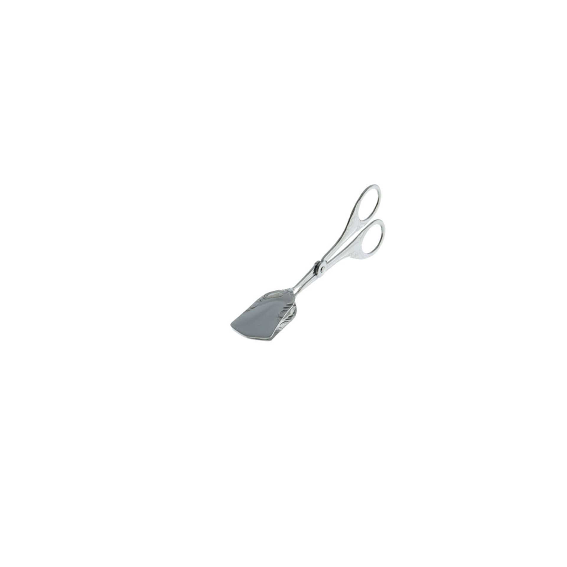 Gebäckzange - aus einem Stück - Abm. 18,5 x 5,6 x 3,7 cm - Edelstahl - 171002-C