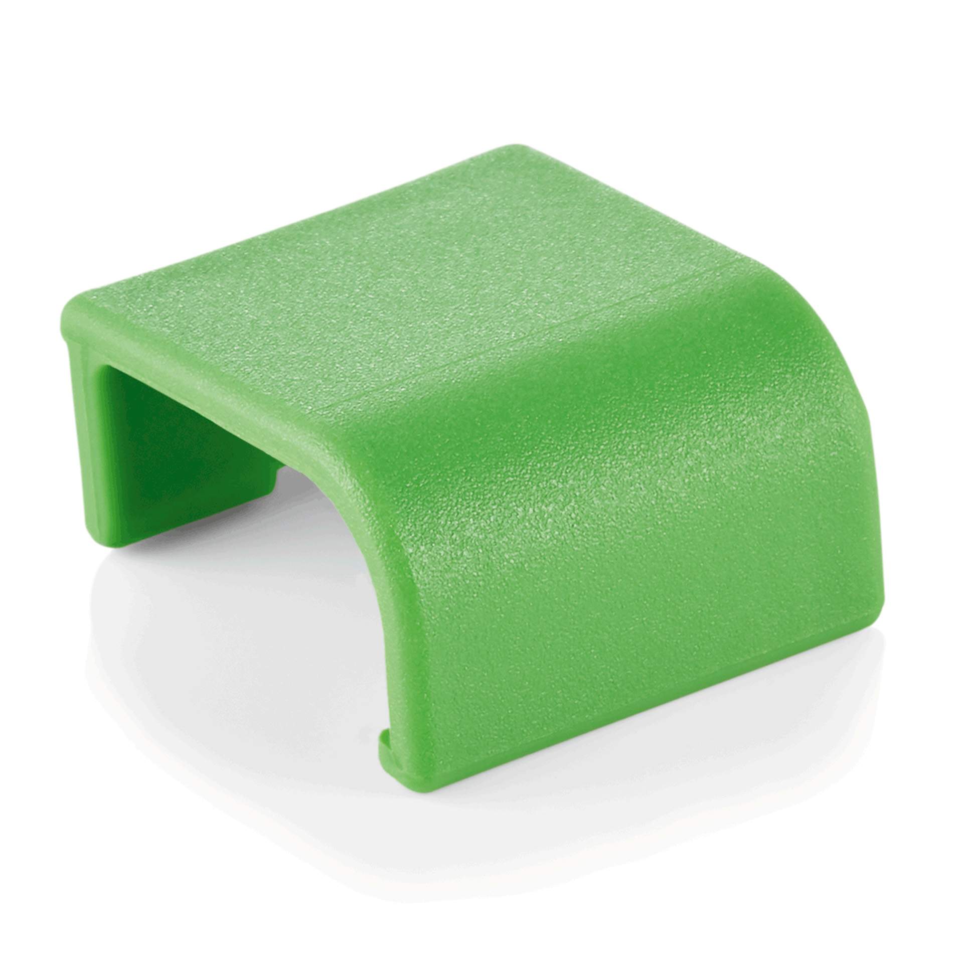 Markierungsclips - farbiger Markierungsclip - Serie 84 - grün - Kunststoff - 8707004-A