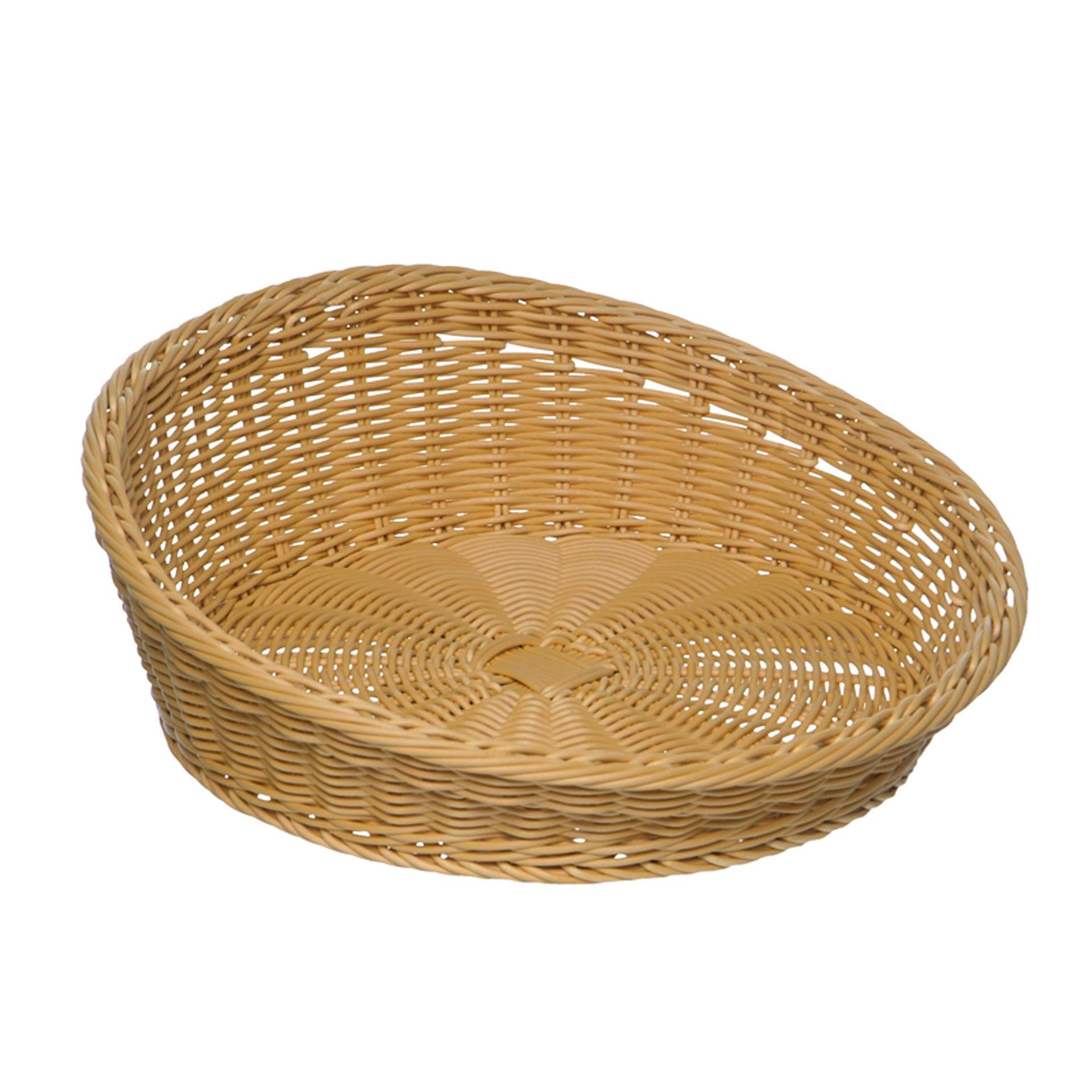 Korb - Serie Profi Line - hellbeige - rund - Abm. 6 / 12 cm - Ø (innen / außen) 31 / 37 cm - Polypropylen - 50205-B