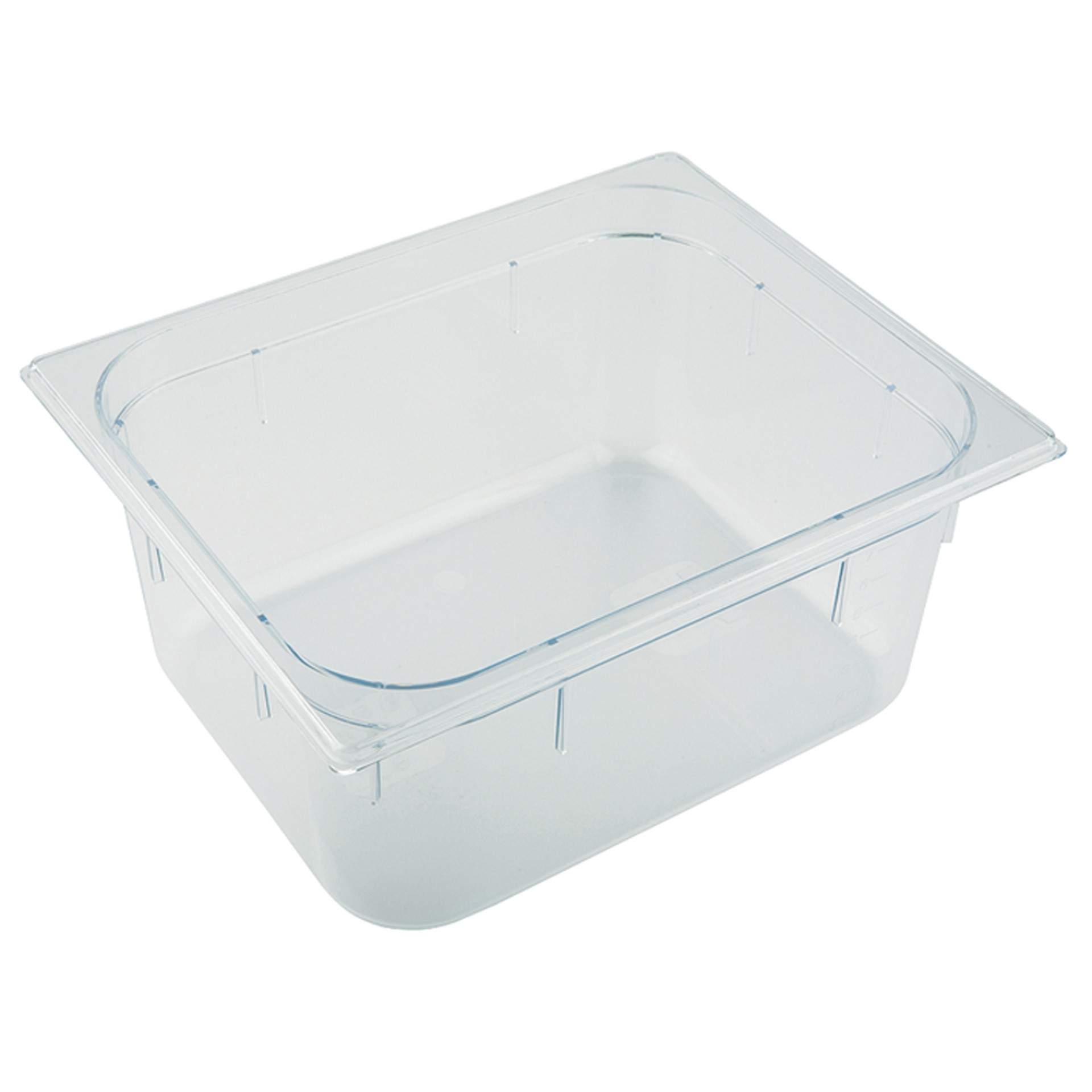 GN-Behälter - transparent - Inhalt 0,60 l - GN 1/9 (176 x 108 mm) - 65 mm - Polycarbonat - 82050-B