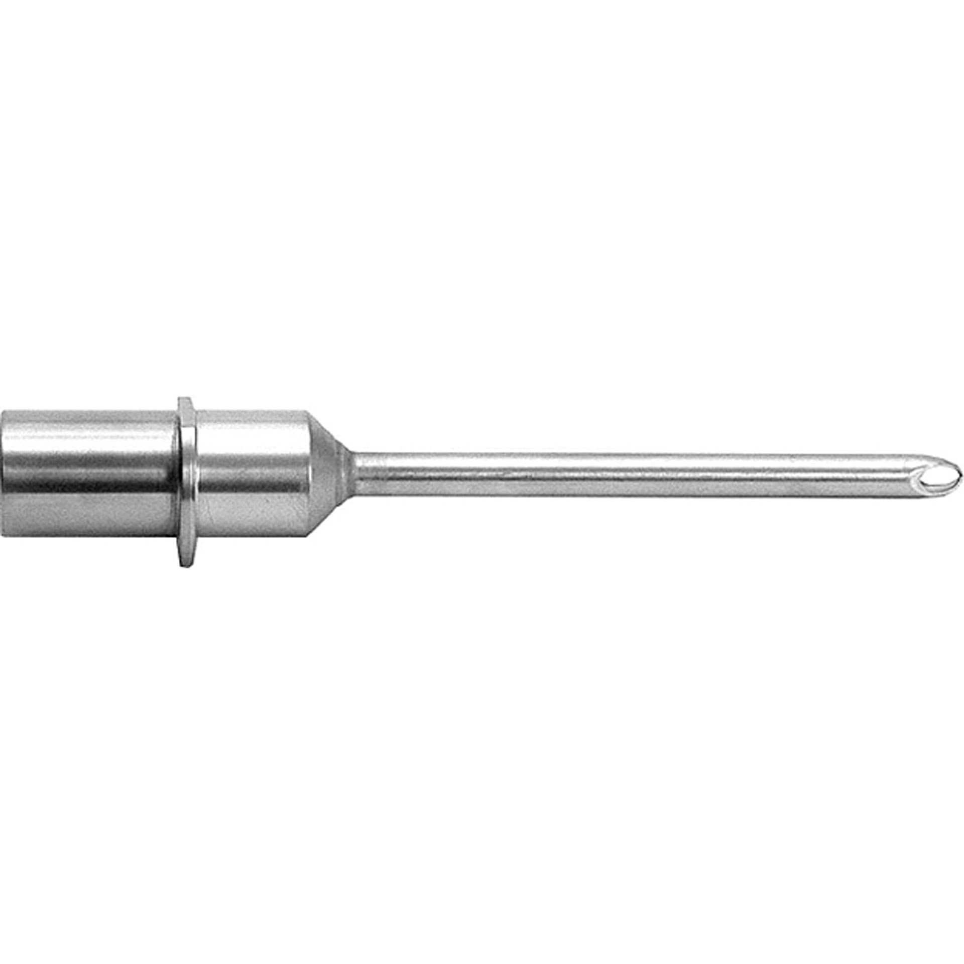 Tülle - glatt / einfach - Abm. 16,8 x 3,3 x 3,3 cm - Edelstahl - 152664-C