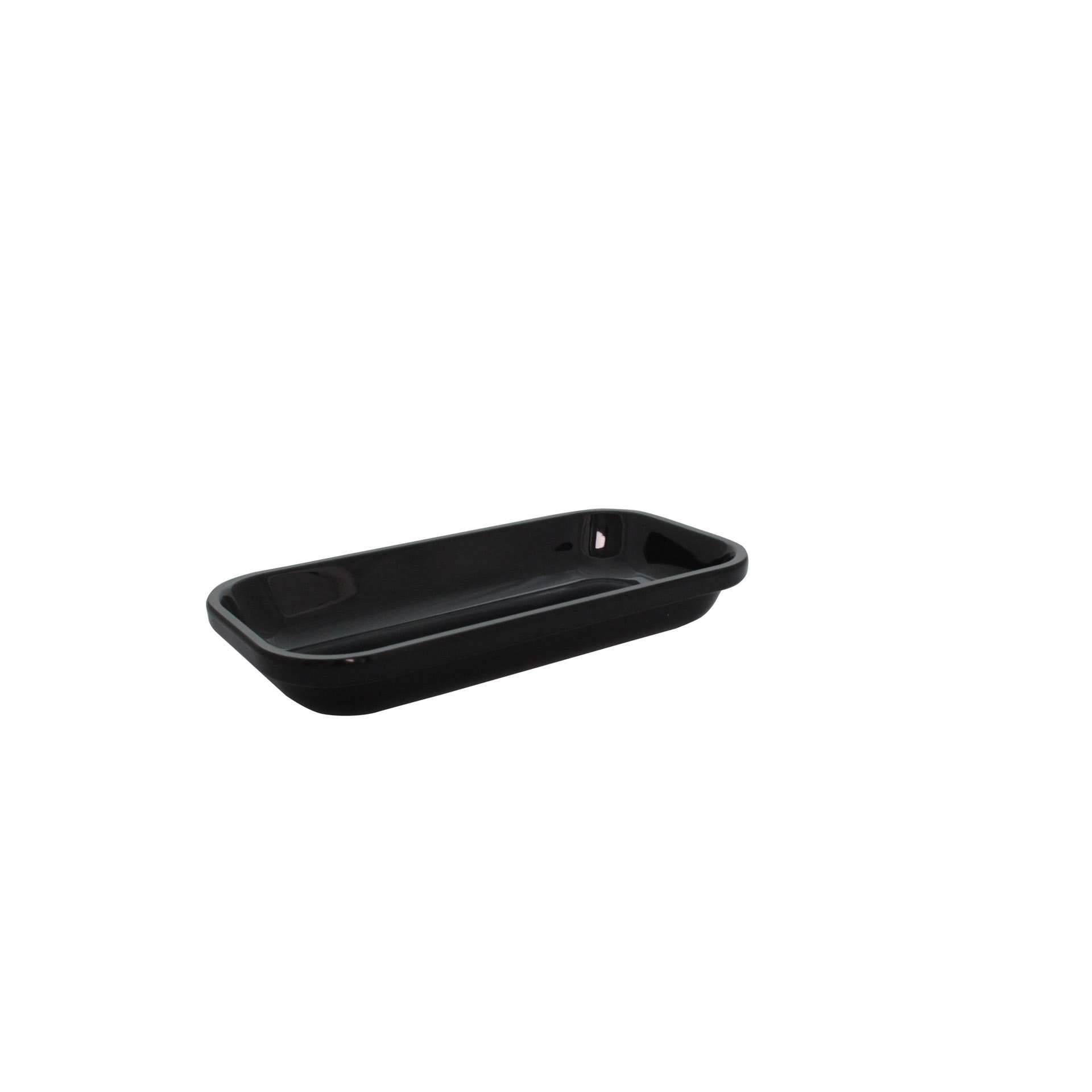 Auslagetablett - schwarz - Abm. 28,0 x 14,0 x 4,3 cm - Melamin - 227138-C