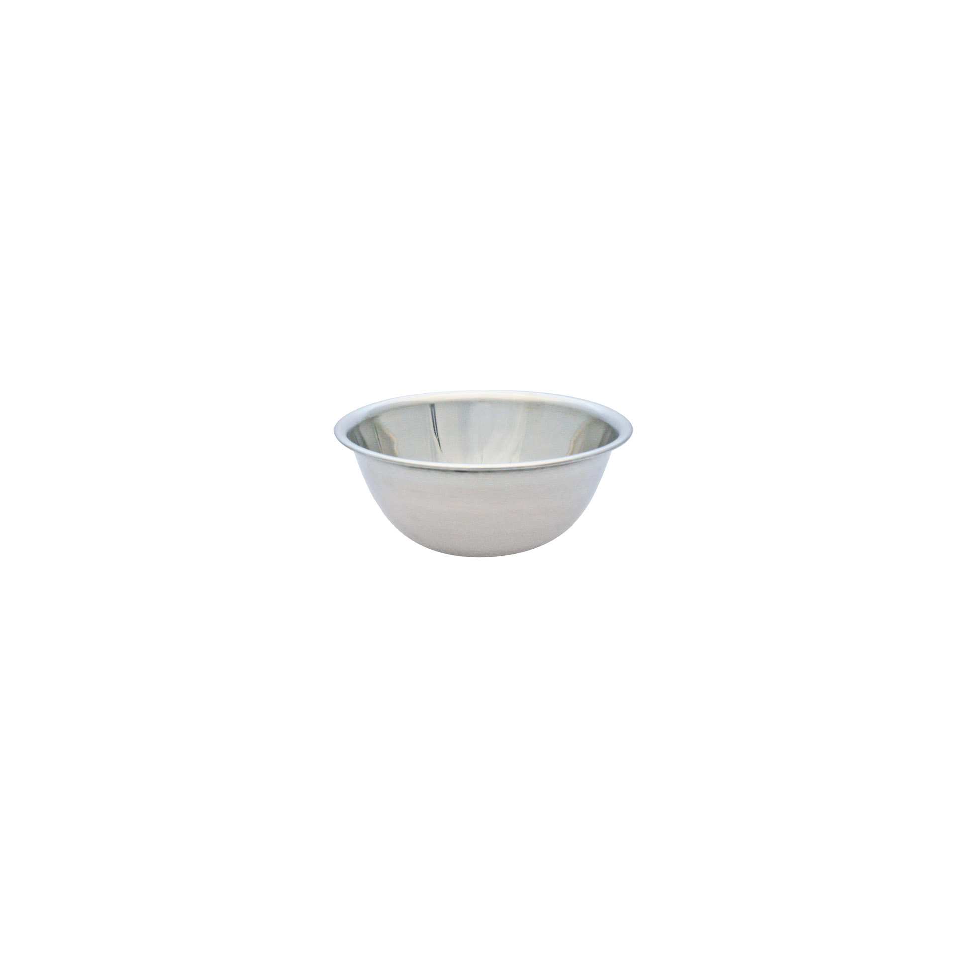 Schlagschüsseln - rund - Höhe 6,0 cm - Ø 16,0 cm - Inhalt 0,5 l - Edelstahl - 199011-C