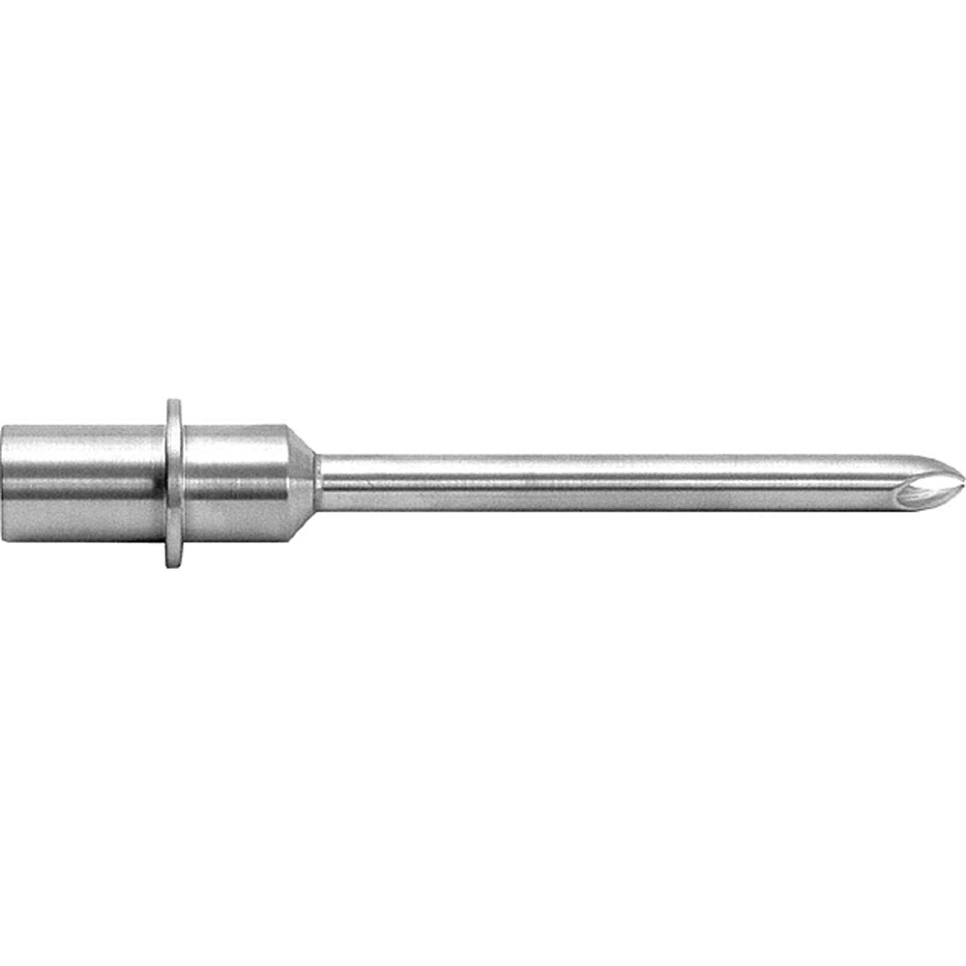 Tülle - glatt / einfach - Abm. 18,0 x 3,2 x 3,2 cm - Edelstahl - 152636-C