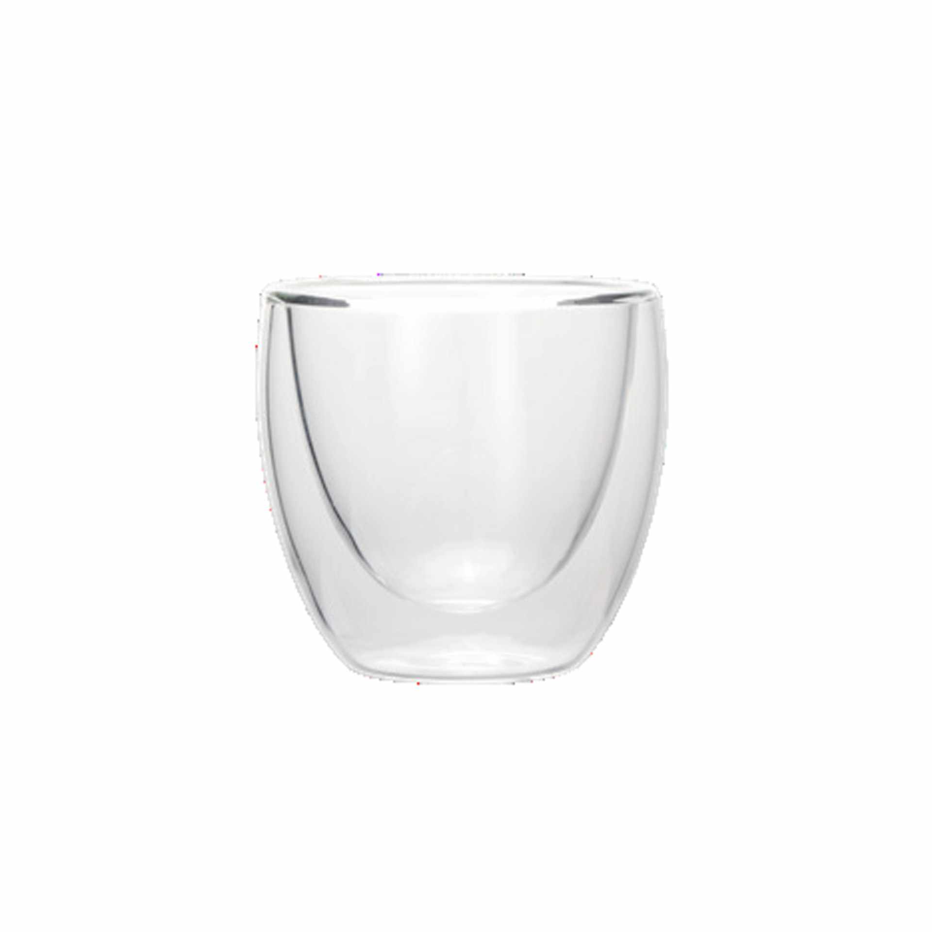 Espresso-Set - Serie Curved - Höhe 7,0 cm - Ø 6,0 cm - Inhalt 0,8 l - Borosilikatglas