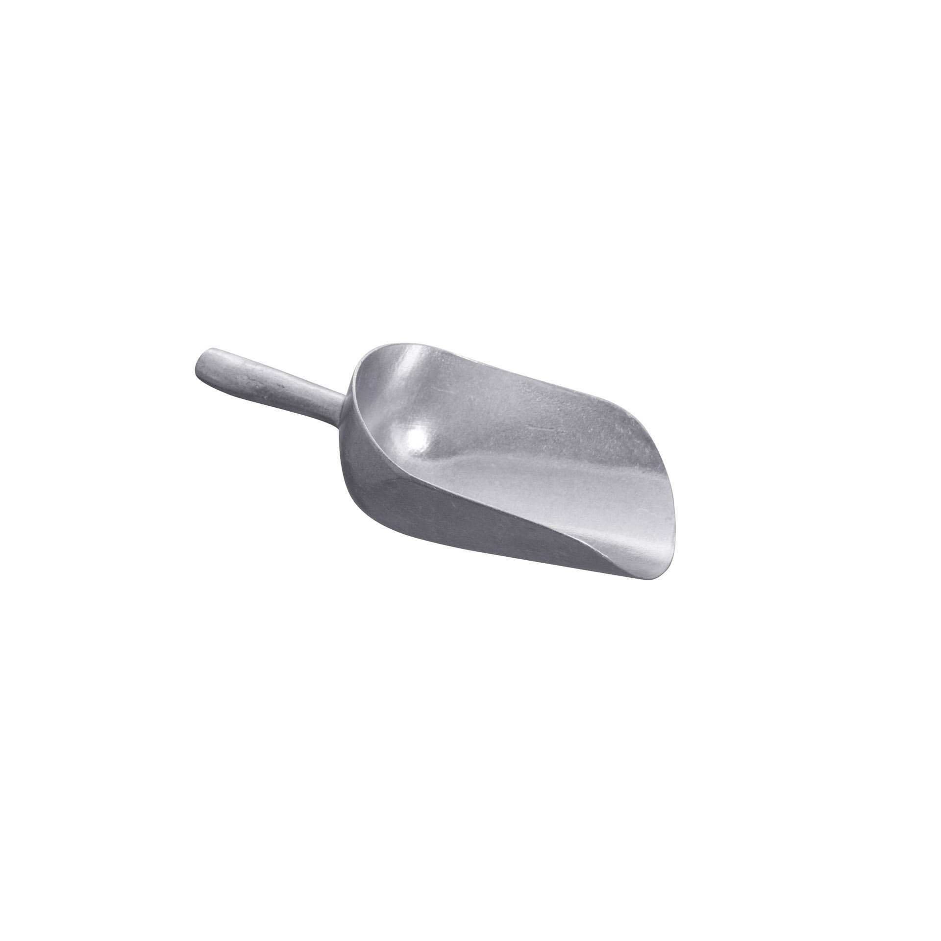 Mehl- und Gewürzschaufel - Griff mittig - Abm. 27,0 x 9,5 x 7,5 cm - Inhalt 0,5 l - Aluminium - 180340-C