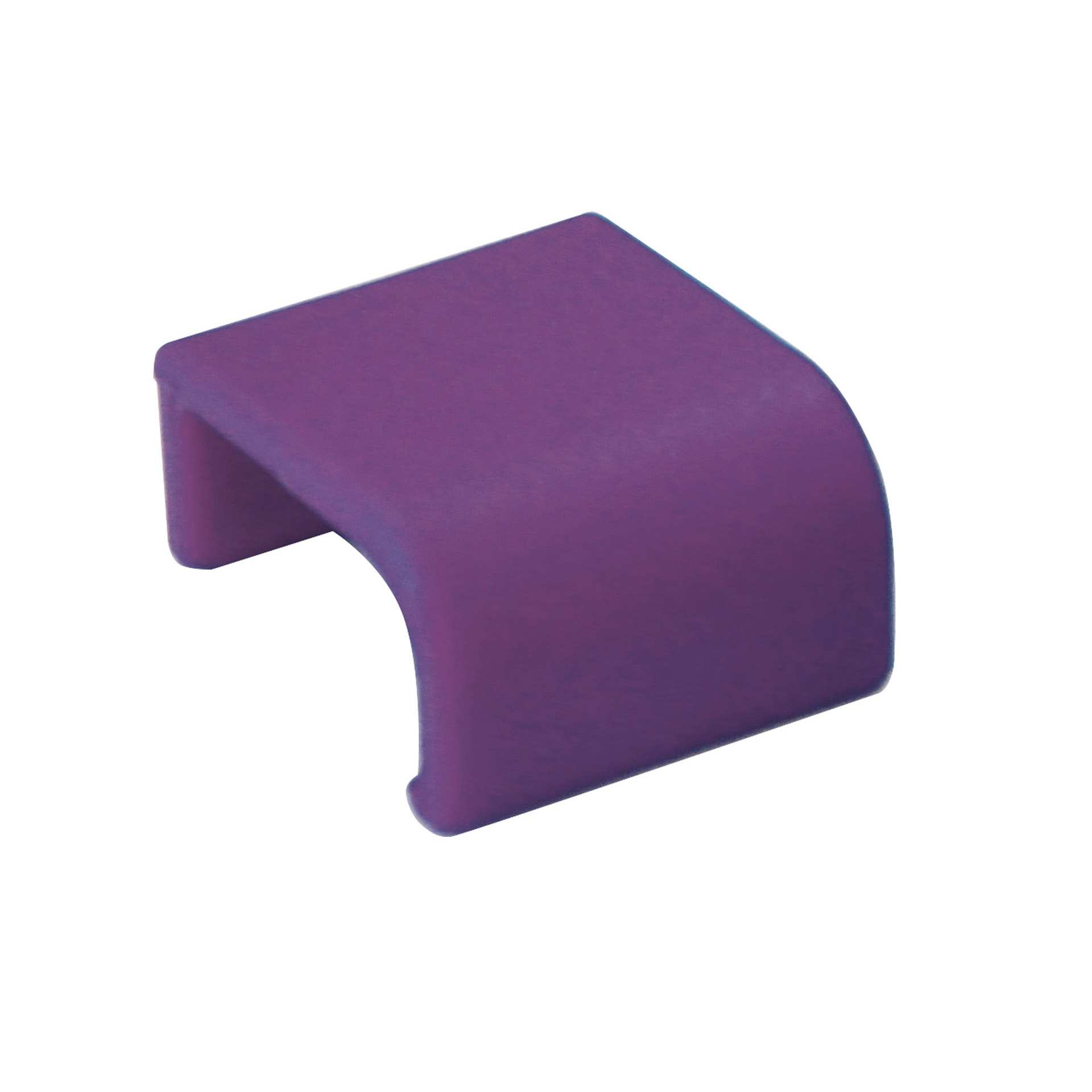 Markierungs-Clips - Set à 12 Stück - violett - Abm. 2,0 x 2,2 x 1,0 cm - Polypropylen - 530199-C