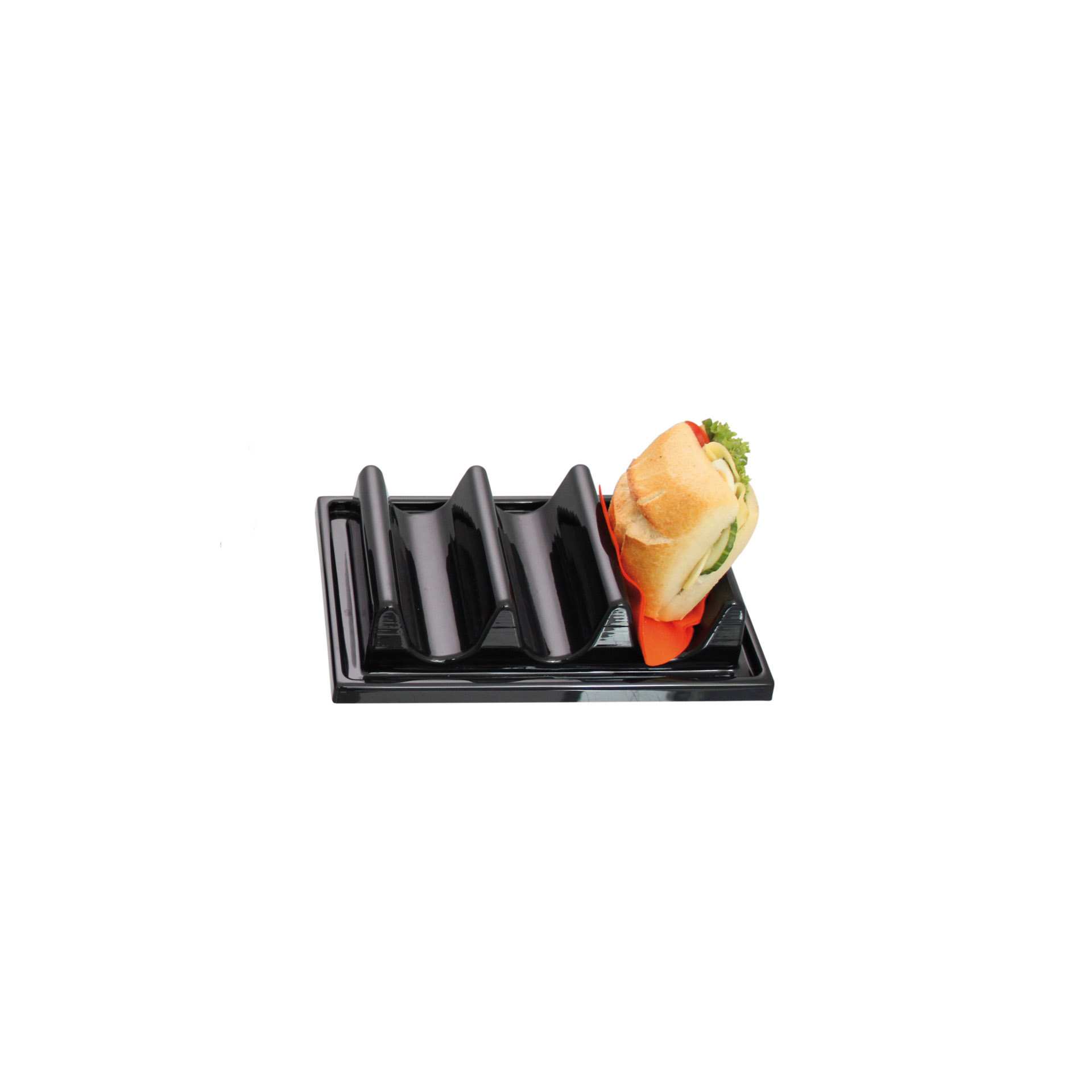 Snack-Verkaufsständer - Wellen / Etagen: 3 - Abm. 29,0 x 19,0 x 6,0 cm - Polystyrol - 227551-C