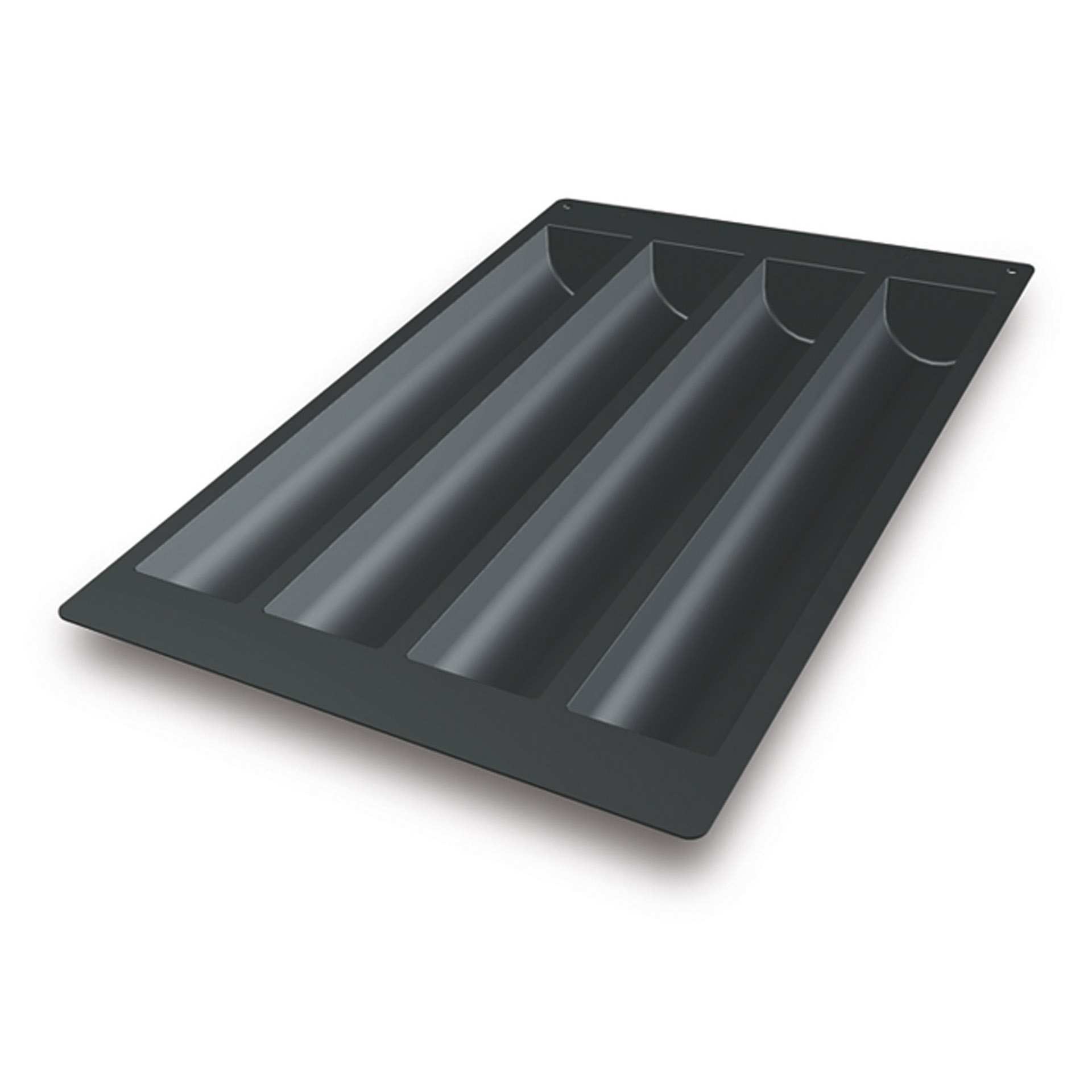 Backform - Creme-Form - Abm. 57,0 x 39,0 x 8,0 cm - Inhalt 4 x 2,137 l - Silikon - 115311-C