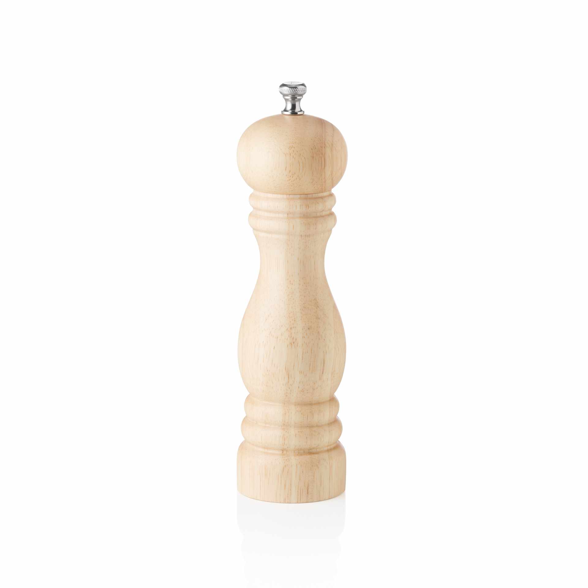 Pfeffermühle - mit Keramikmahlwerk - Serie Classic Mill - natur - Höhe 20,0 cm - Ø 6,0 cm - Holz / Keramik