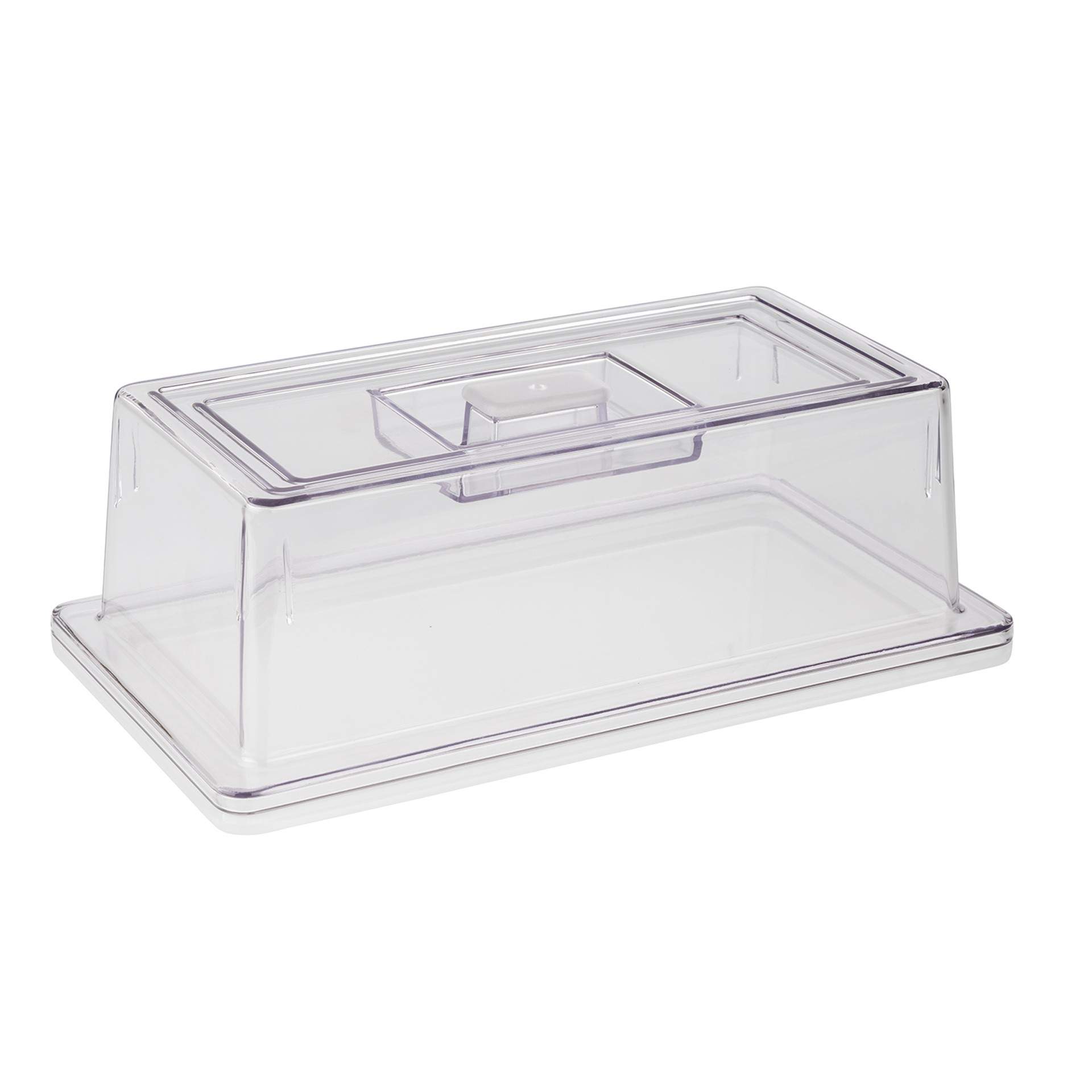GN-Abdeckhaube - transparent - Abm. 10,5 cm - GN 1/3 (325 x 176 mm) - Polycarbonat - 11043-B