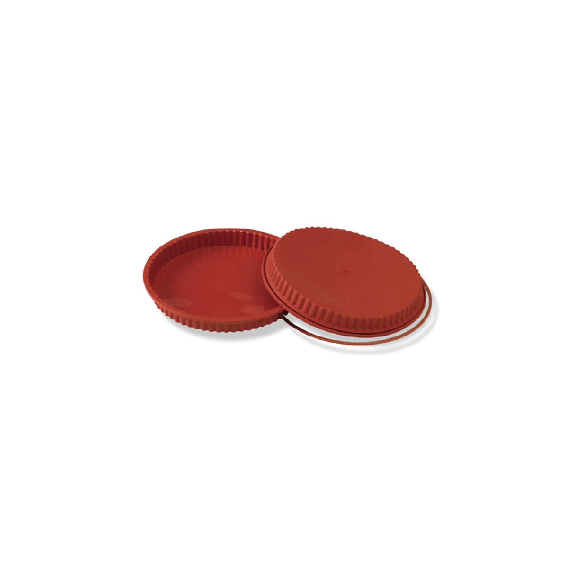 Tortenformen - gezackt - Abm. 30,0 x 30,0 x 3,2 cm - Silikon - 115046-C