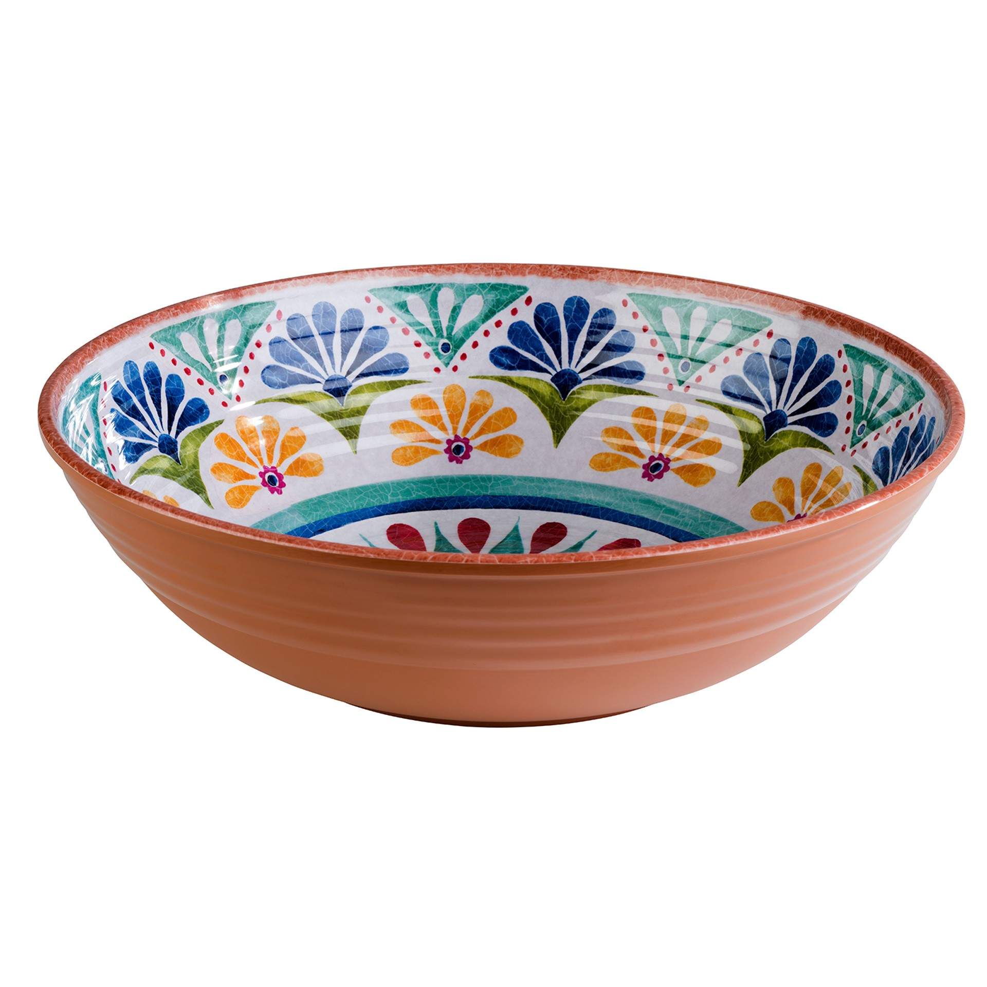 Schale - Serie Arabesque - rund - Abm. 9,0 cm - Ø 31,0 cm - Inhalt 3,0 l - Melamin - 84690-B