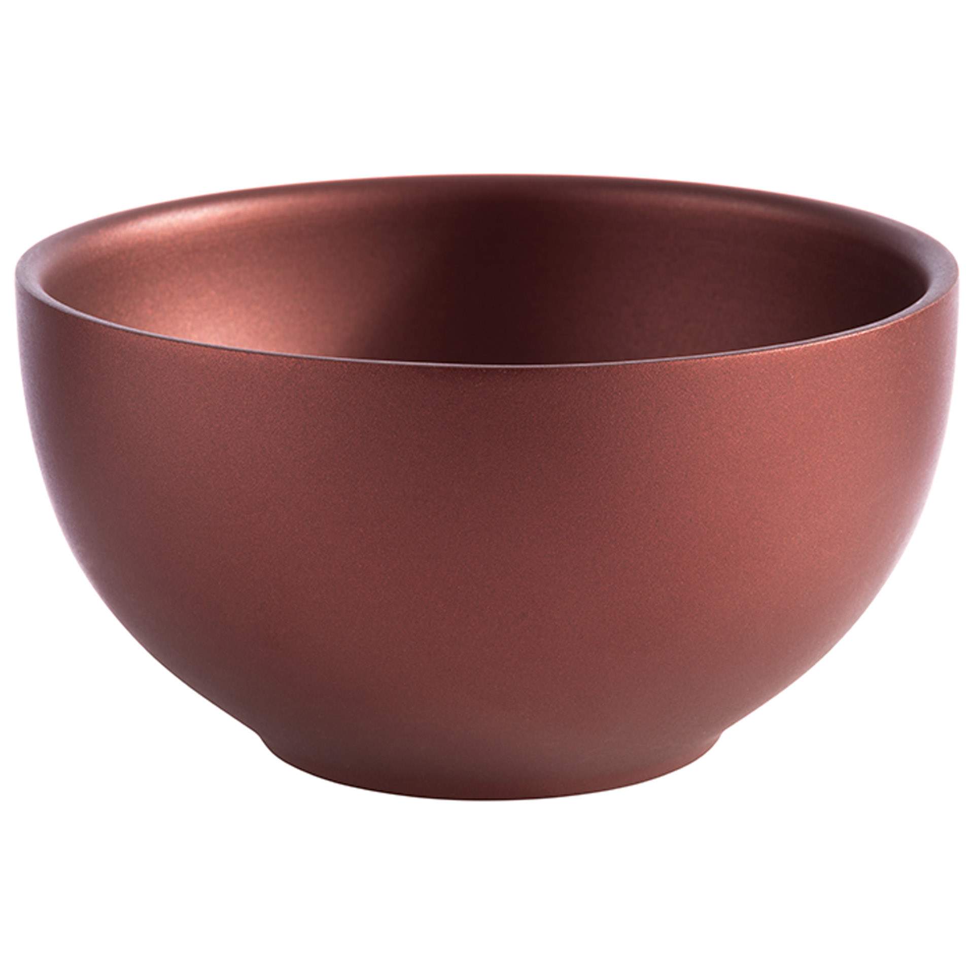 Schale - Serie Levante - copper red - Höhe 6,5 cm - Ø 12,0 cm - Inhalt 0,32 l - Edelstahl - 40702-B