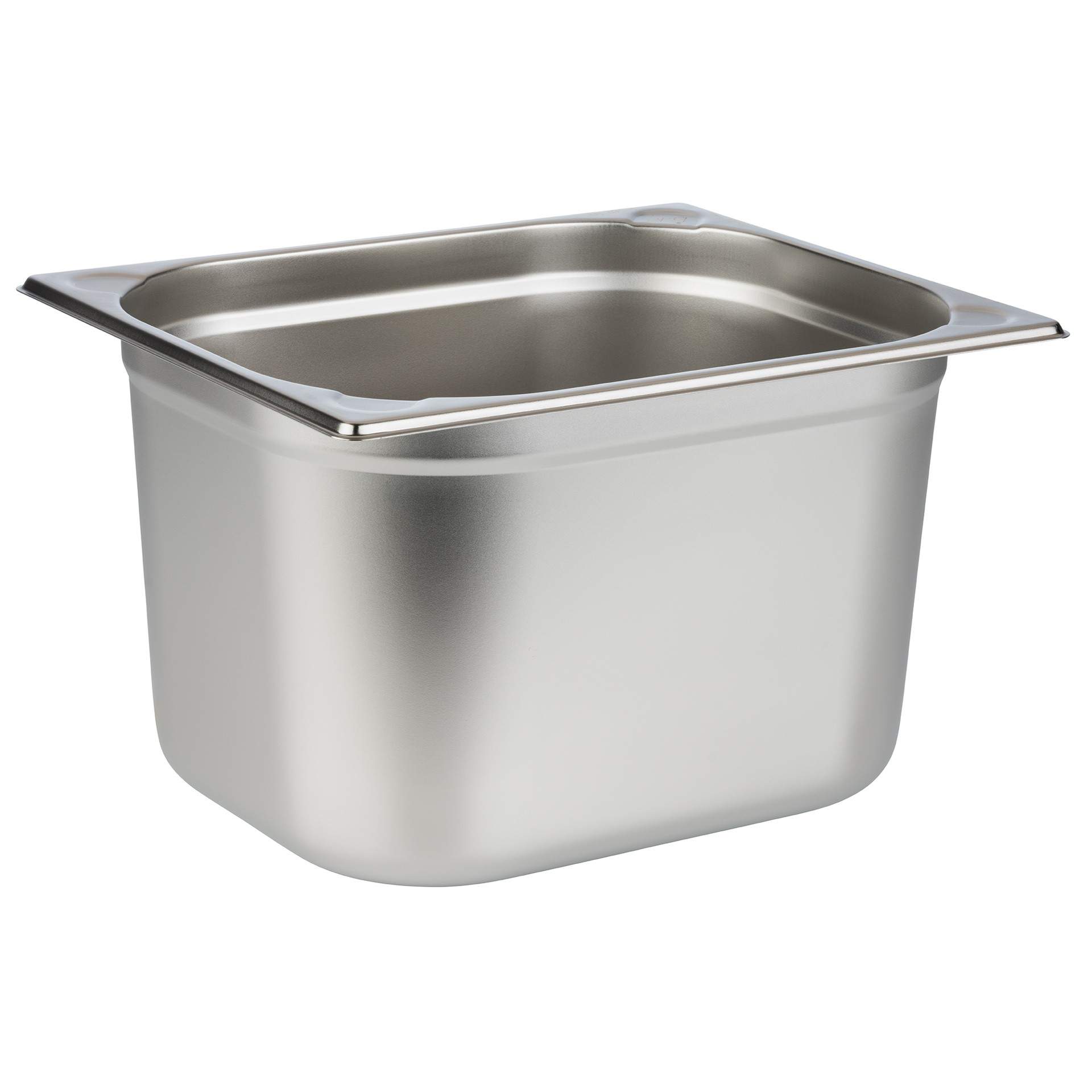 GN-Behälter - Inhalt 11,65 l - GN 1/2 (325 x 265 mm) - 200 mm - Edelstahl - 81208-B