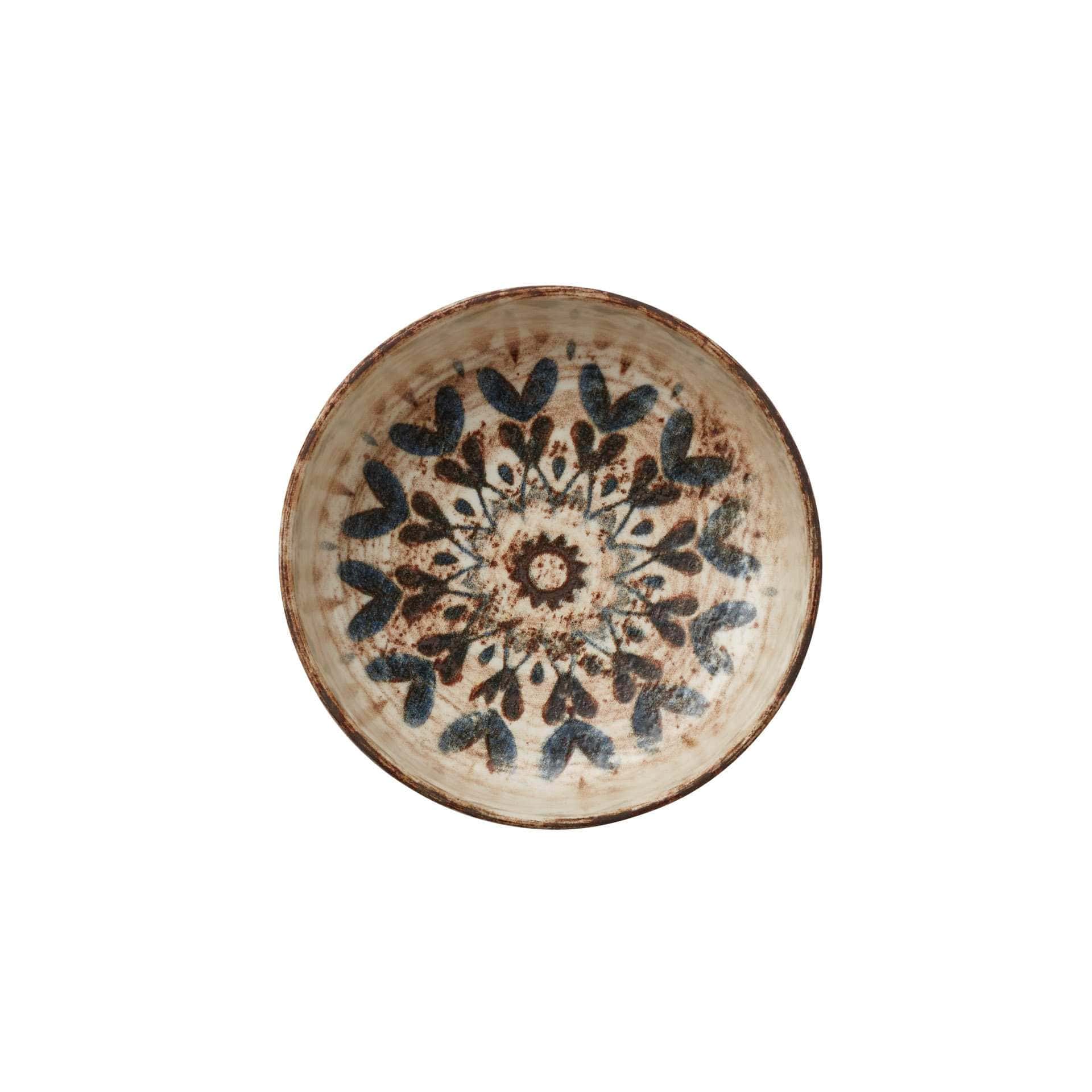 Schale - Set á 6 Stück - Serie Toledo - aztec - rund - Höhe 5,4 cm - Ø 14,0 cm - Inhalt 0,35 l - Porzellan - 480803014-A