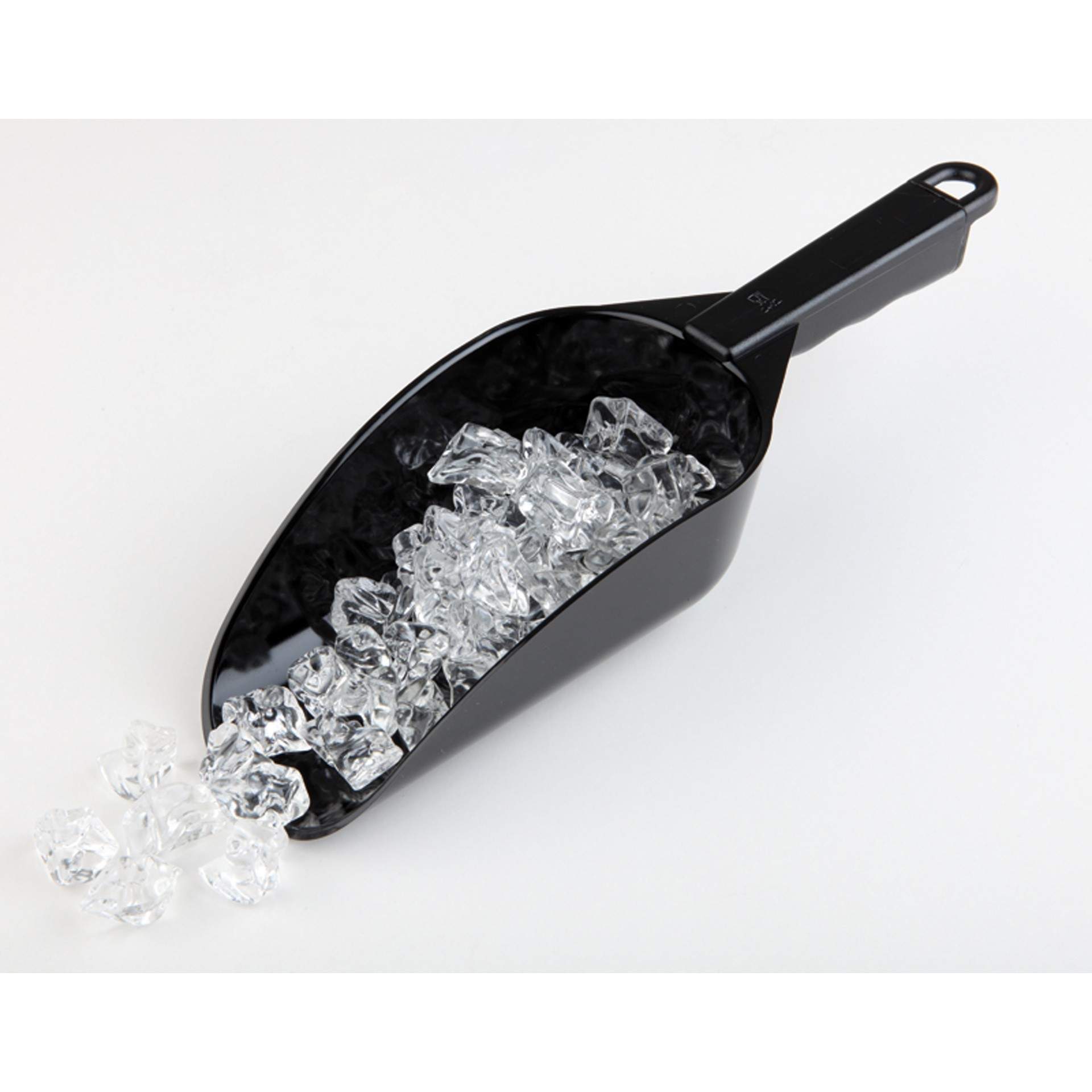 Eisschaufel - schwarz - Abm. 29 x 10 x 6 cm - Inhalt 0,70 l - Polycarbonat - 93192-B