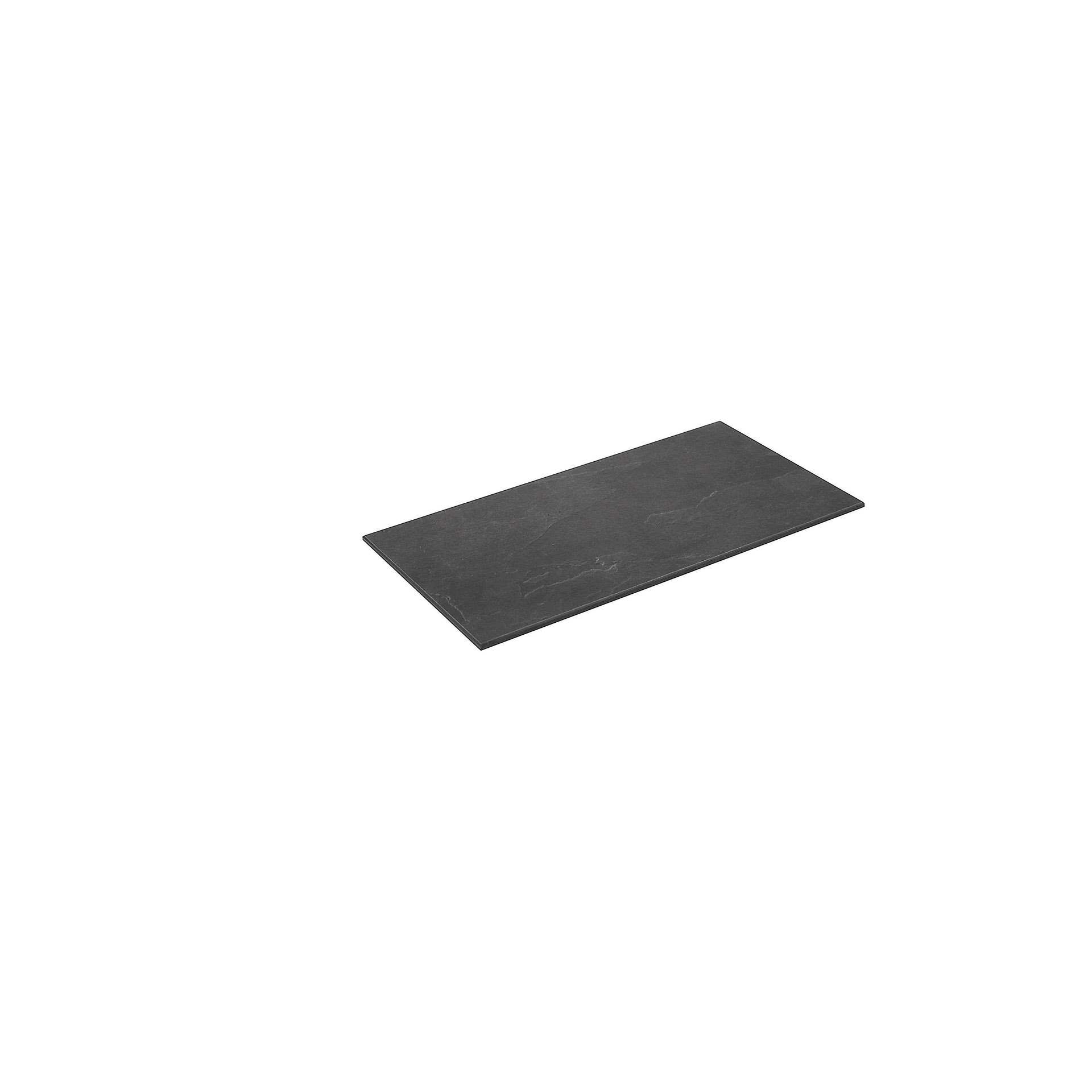 Auslagetablett - Schiefer - Abm. 30,0 x 20,0 x 0,6 cm - Kunststoff - 225080-C