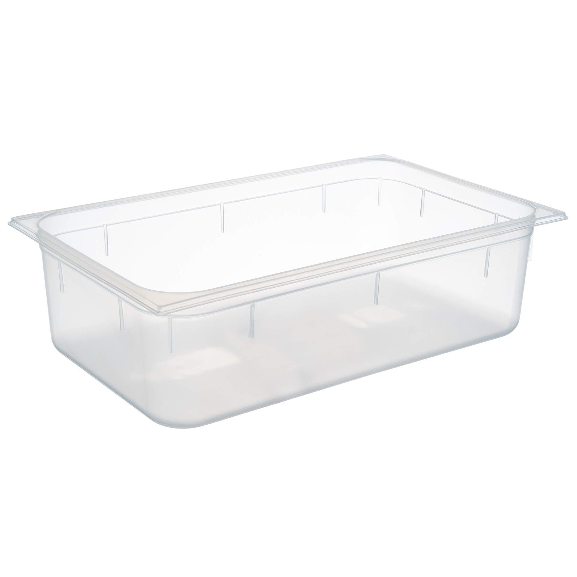 GN-Behälter - milchig-transparent - Inhalt 19,5 l - GN 1/1 (530 x 325 mm) - 150 mm - Polypropylen - 82108-B
