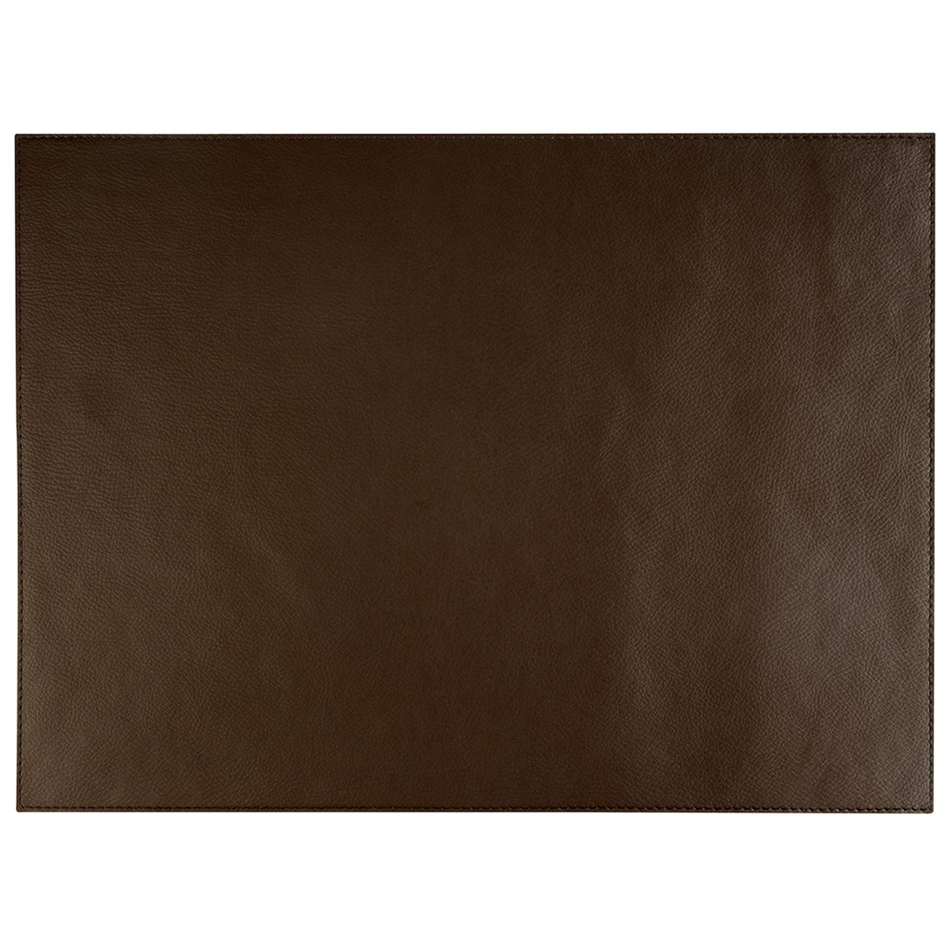 Tischset - braun - rechteckig - Abm. 45 x 32,5 cm - Kunstleder - 60045-B