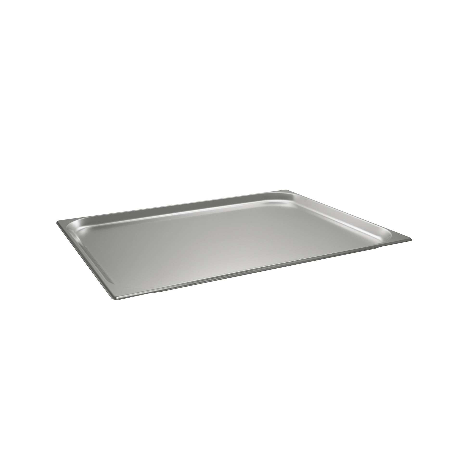 GN-Behälter - Abm. 65,0 x 53,0 x 2,0 cm - Inhalt 4,5 l - GN 2/1 (650 x 530 mm) - 20 mm - Edelstahl - 530270-C