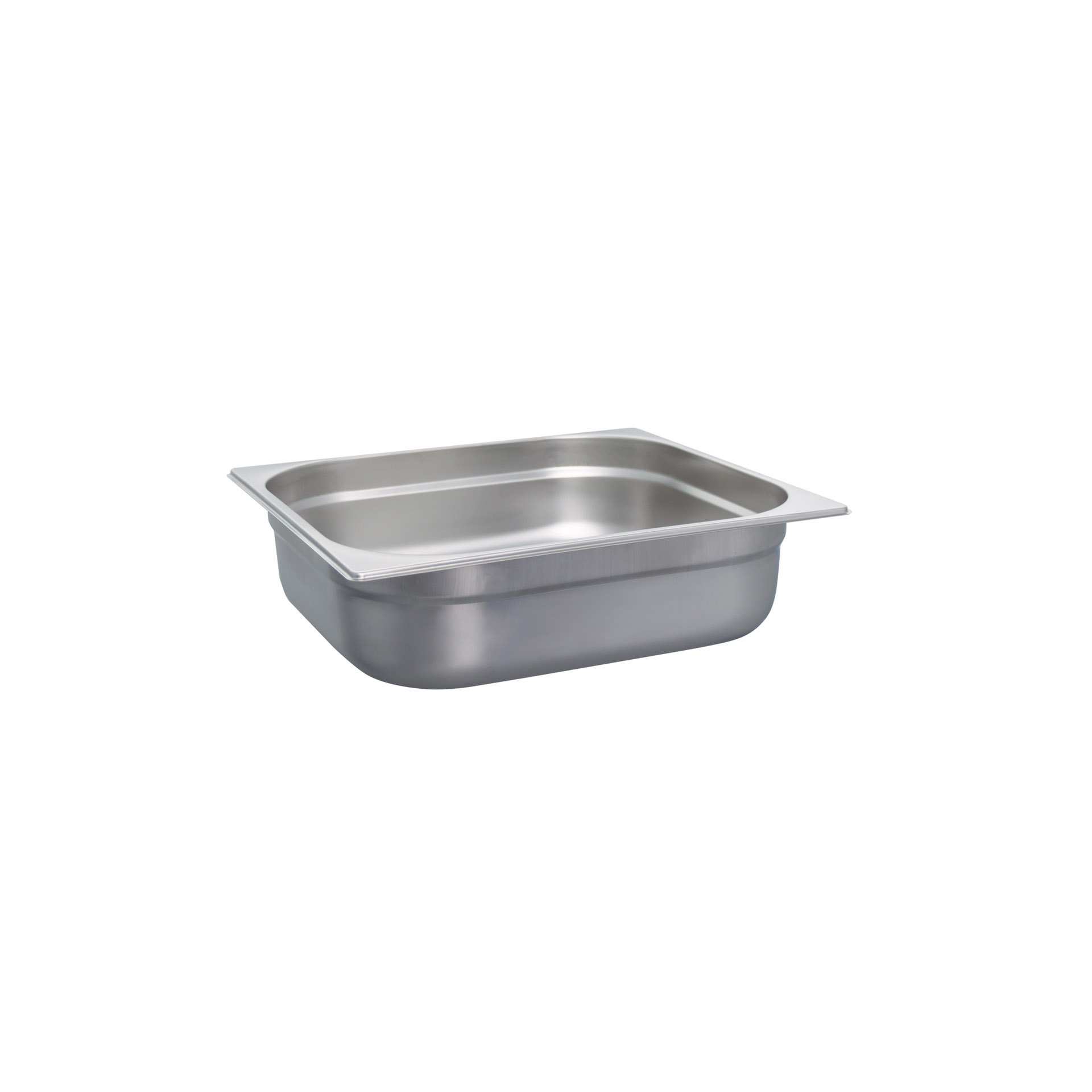 GN-Behälter - Abm. 35,4 x 32,5 x 10,0 cm - Inhalt 8,4 l - GN 2/3 (354 x 325 mm) - 100 mm - Edelstahl - 530213-C