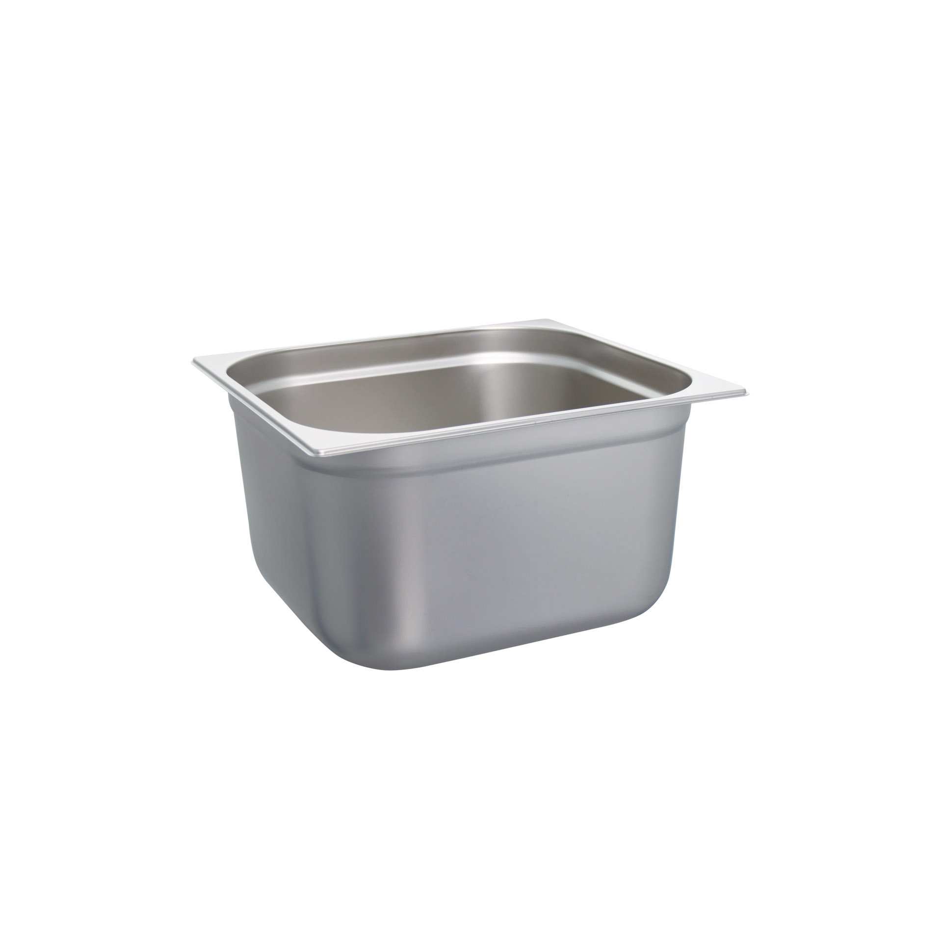 GN-Behälter - Abm. 35,4 x 32,5 x 20,0 cm - Inhalt 16,0 l - GN 2/3 (354 x 325 mm) - 200 mm - Edelstahl - 530215-C