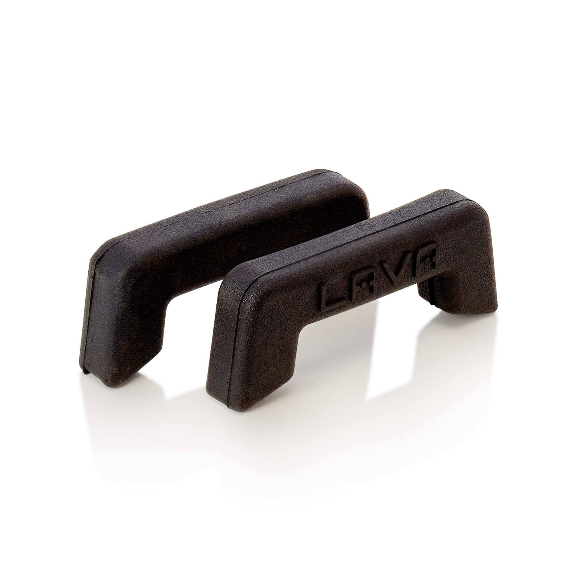 Griff - Serie Lava - schwarz - Abm. 9,5 x 3,4 x 1,5 cm - Silikon - 364703001-A