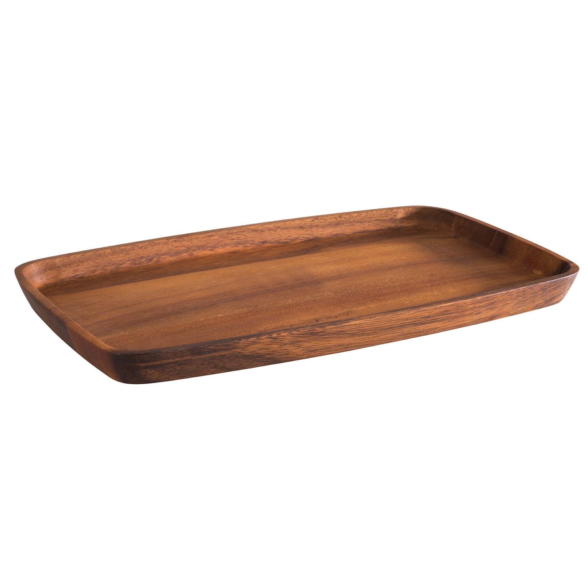 Servierbrett - natur - rechteckig - Abm. 30 x 18 x 2 cm - Holz - 898-B