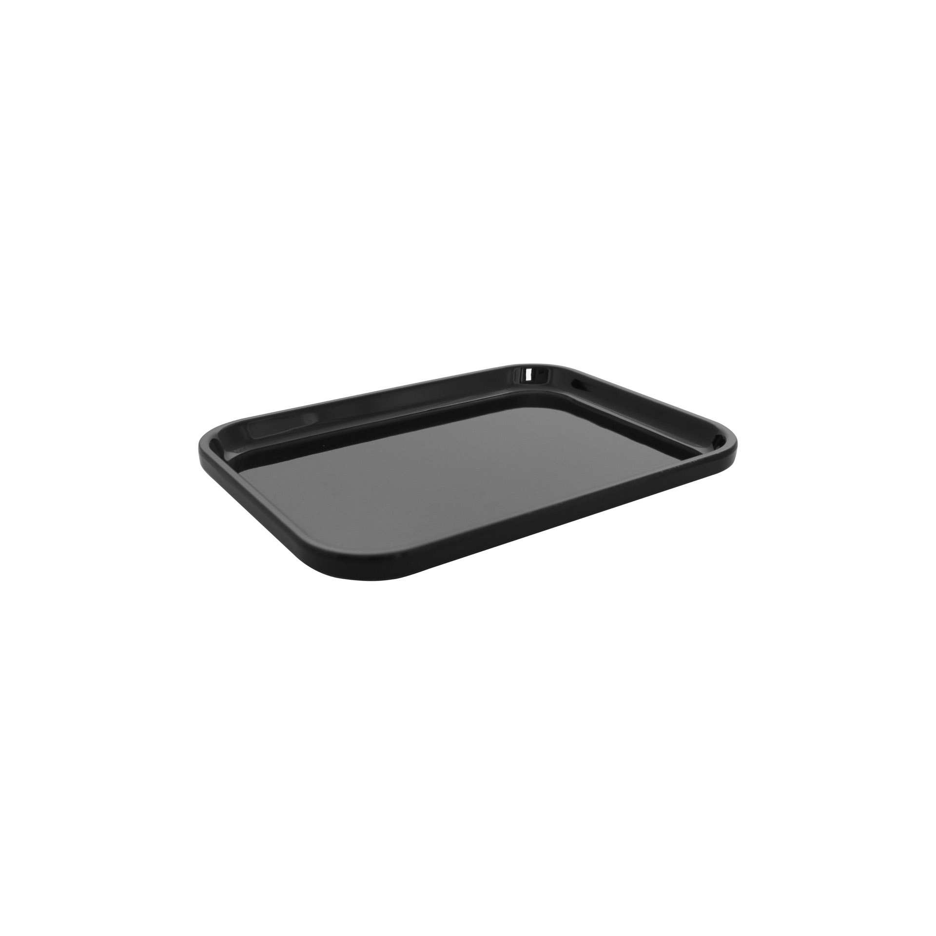 Auslagetablett - schwarz - Abm. 28,0 x 21,0 x 2,2 cm - Melamin - 227130-C