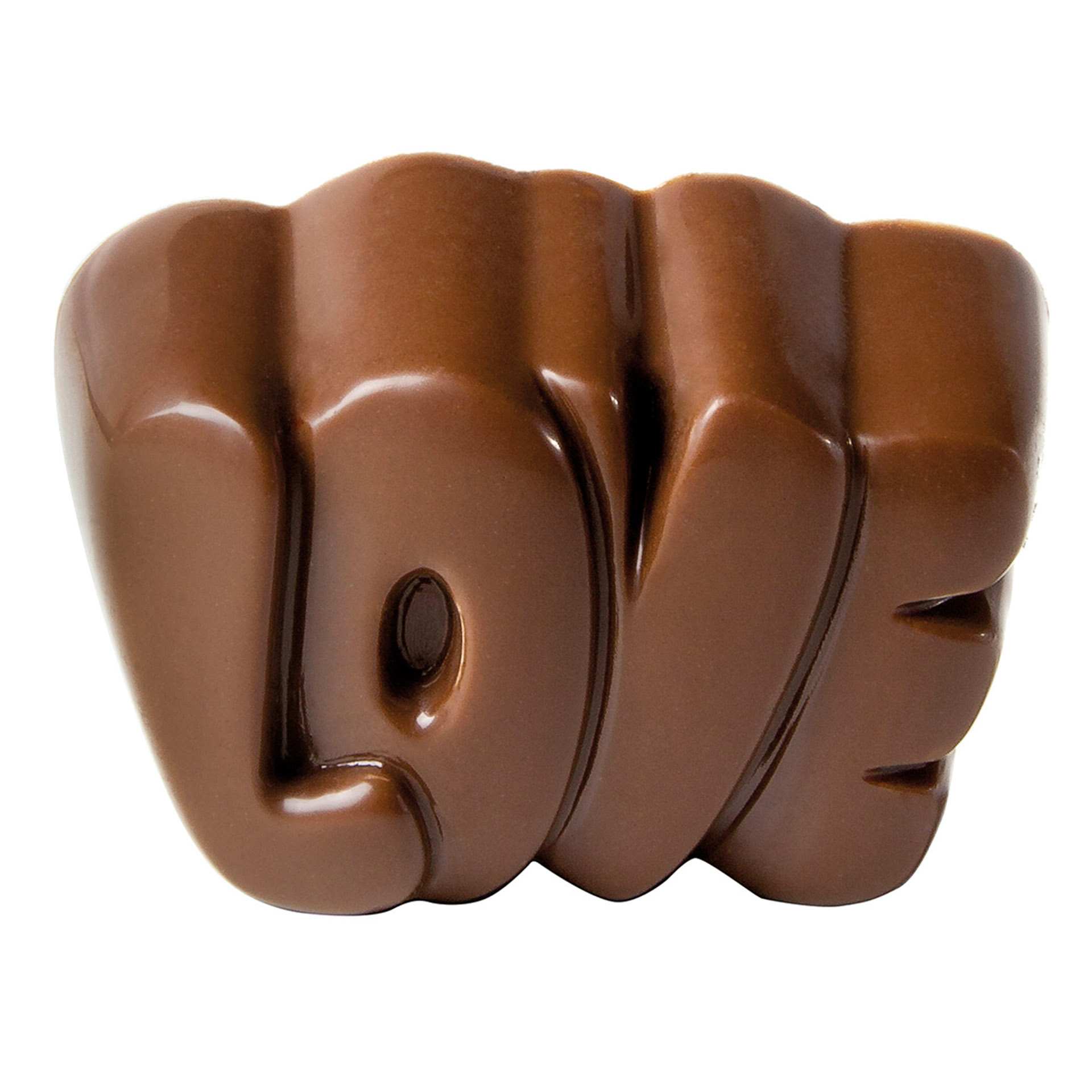 Schokoladen-Form - Love - Abm. 27,5 x 13,5 x 2,4 cm - Polycarbonat - 421744-C