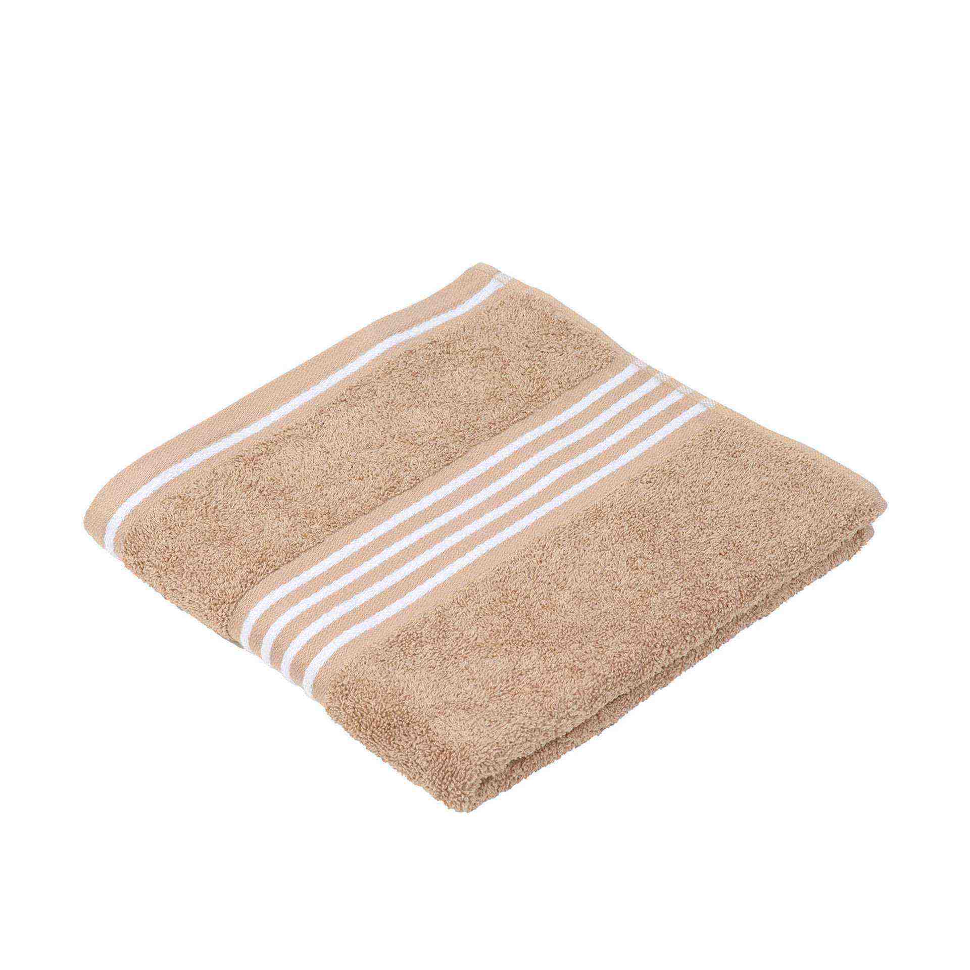 Handtuch - Serie RIO - sand - Abm. 50 x 100 cm - Baumwolle - 140-73-4-D