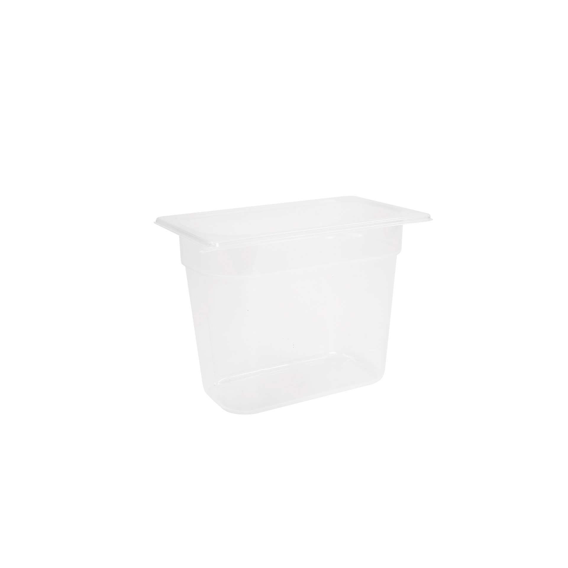 GN-Behälter - Abm. 26,5 x 16,2 x 20,0 cm - Inhalt 4,8 l - GN 1/4 (265 x 162 mm) - 200 mm - Polypropylen - 530033-C