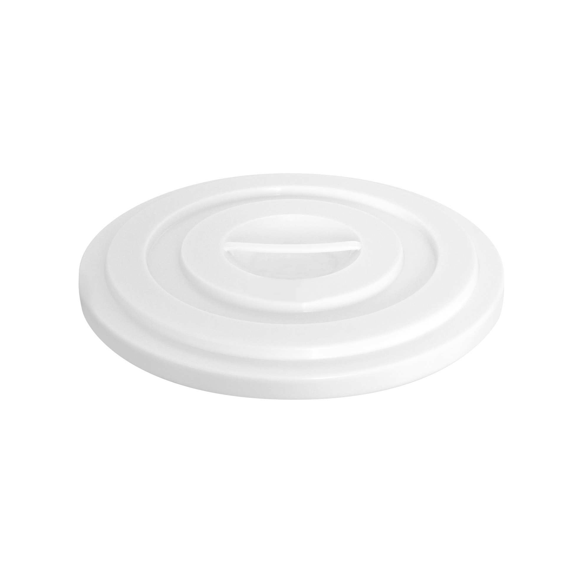 Deckel - für Kübel - 75 Liter (202020) - weiß - Abm. 50,5 x 50,5 x 4,0 cm - Polyethylen - 202025-C
