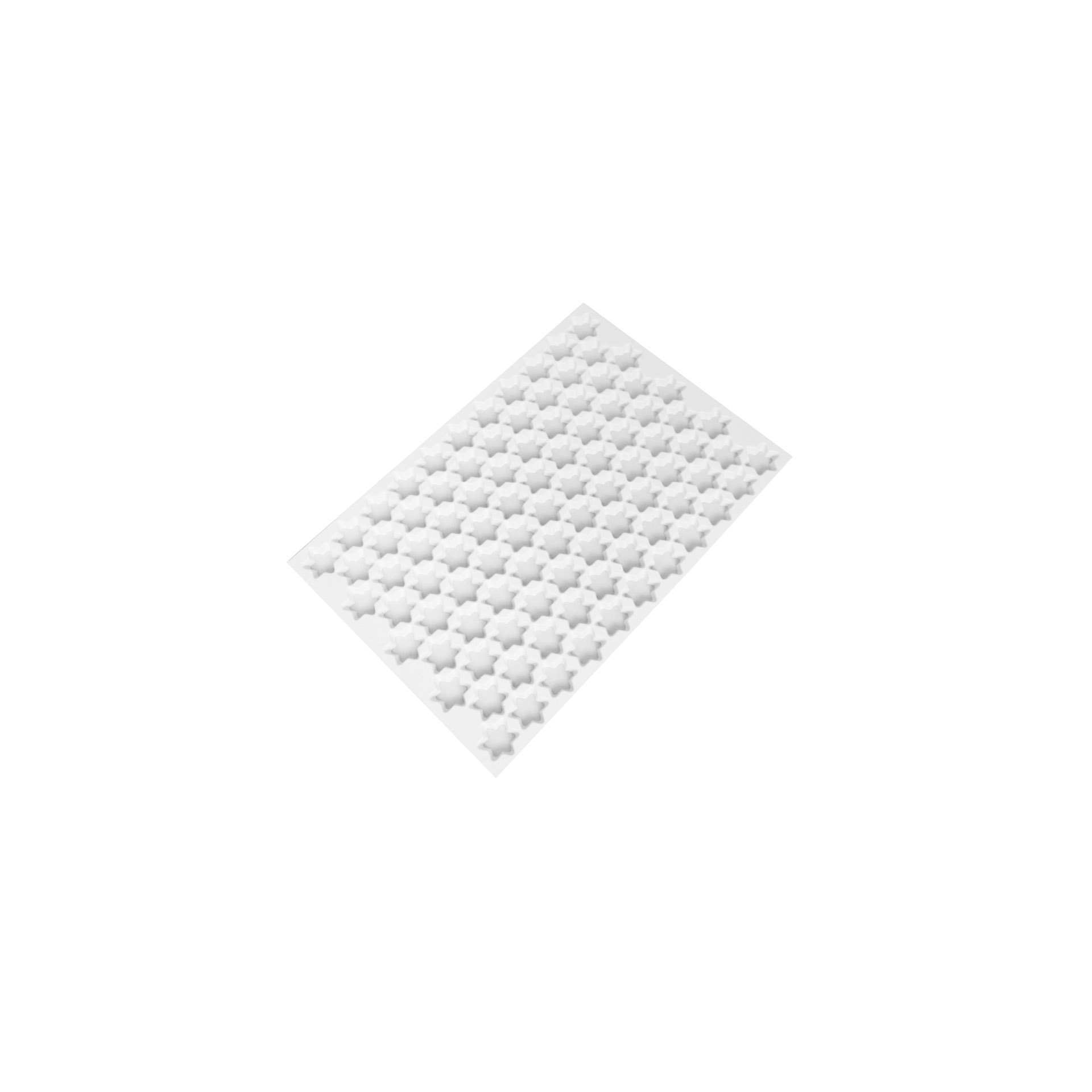 Ausstechmatte - Stern - Abm. 57,5 x 39,0 x 1,8 cm - Polystyrol - 166024-C