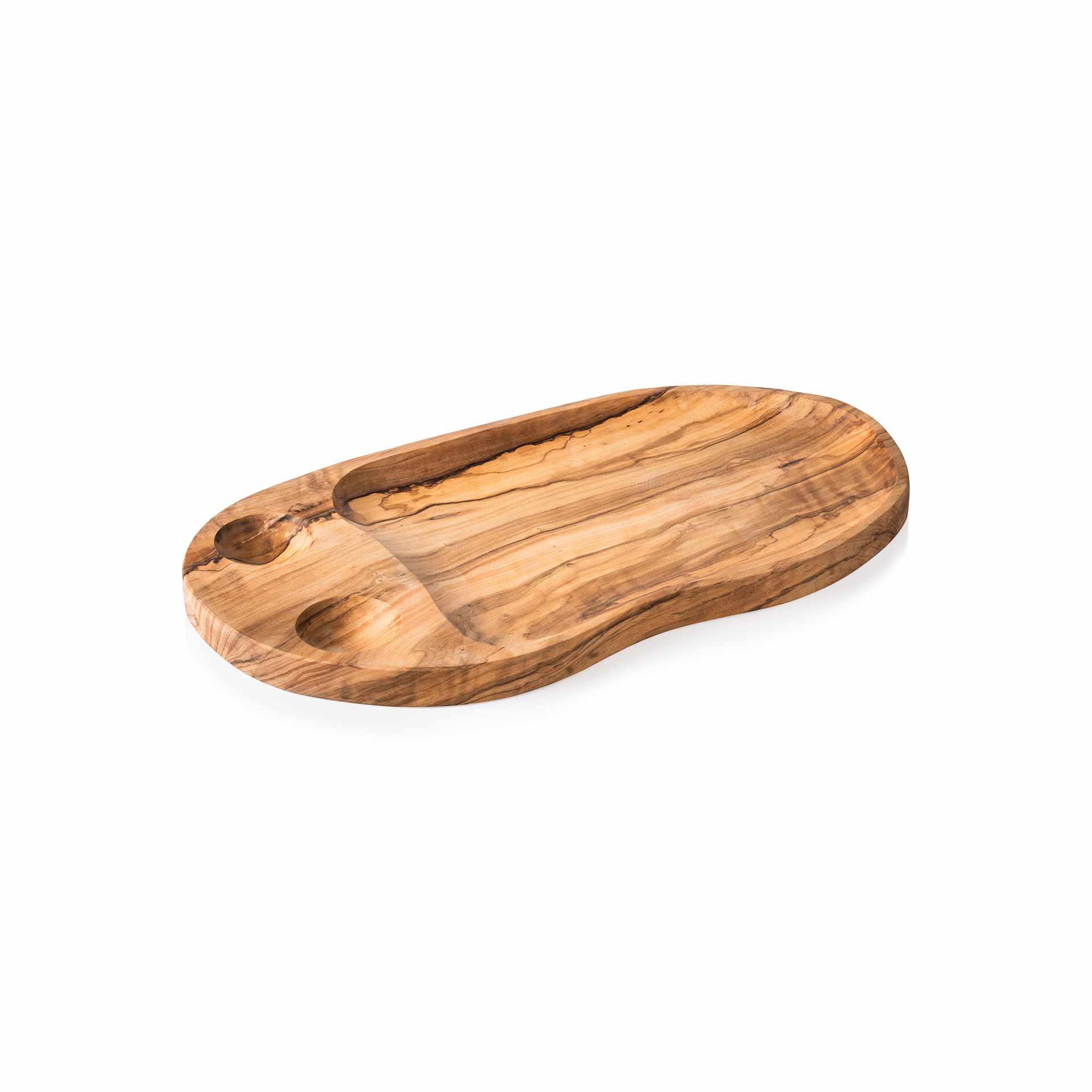 Servierbrett - Serie Olive - Abm. 35 x 18 x 2 cm - Olivenholz