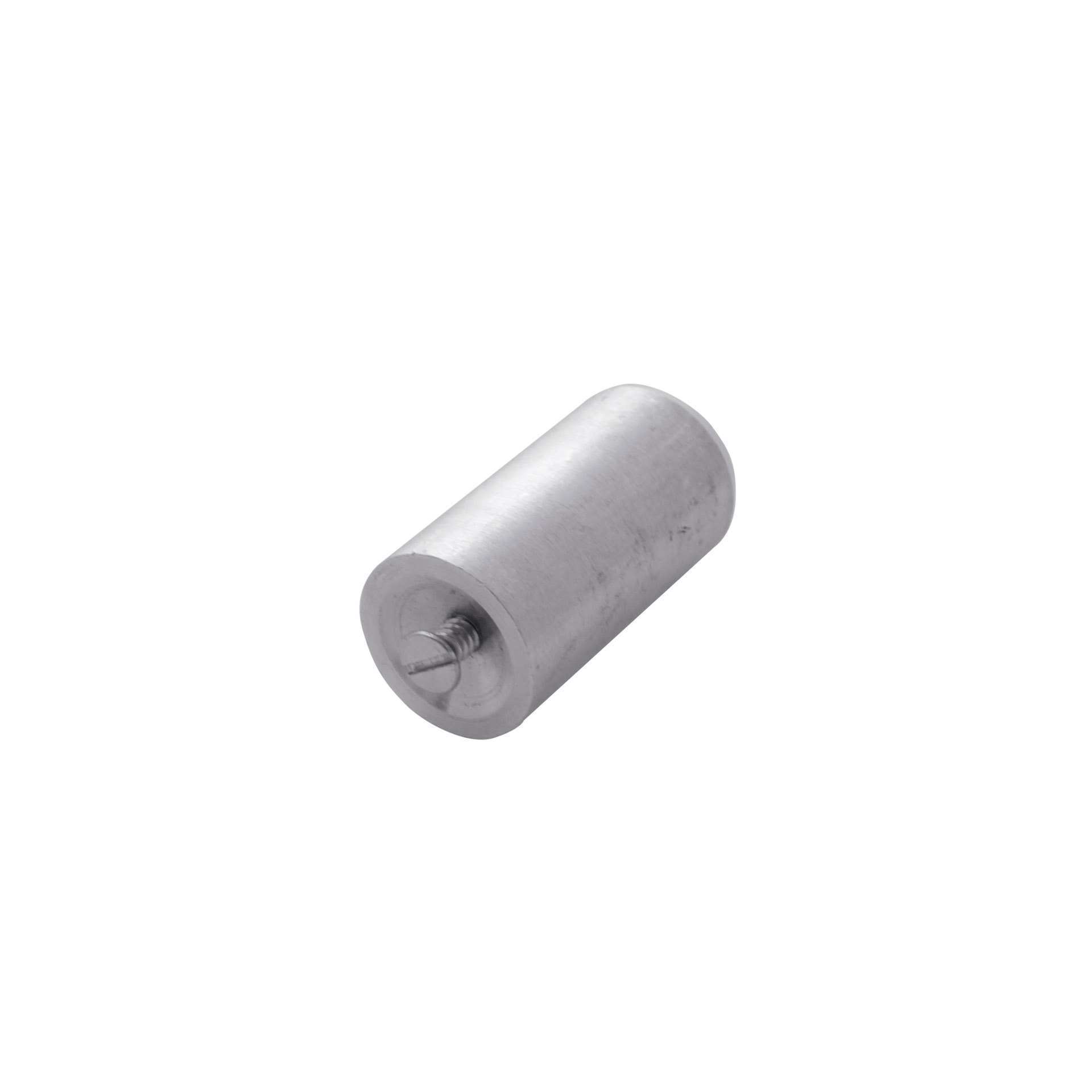 Außenfuß mit Schraube - für Etagen-Tortenständer - Abm. 2,5 x 2,5 x 4,6 cm - Aluminium - 148004-C
