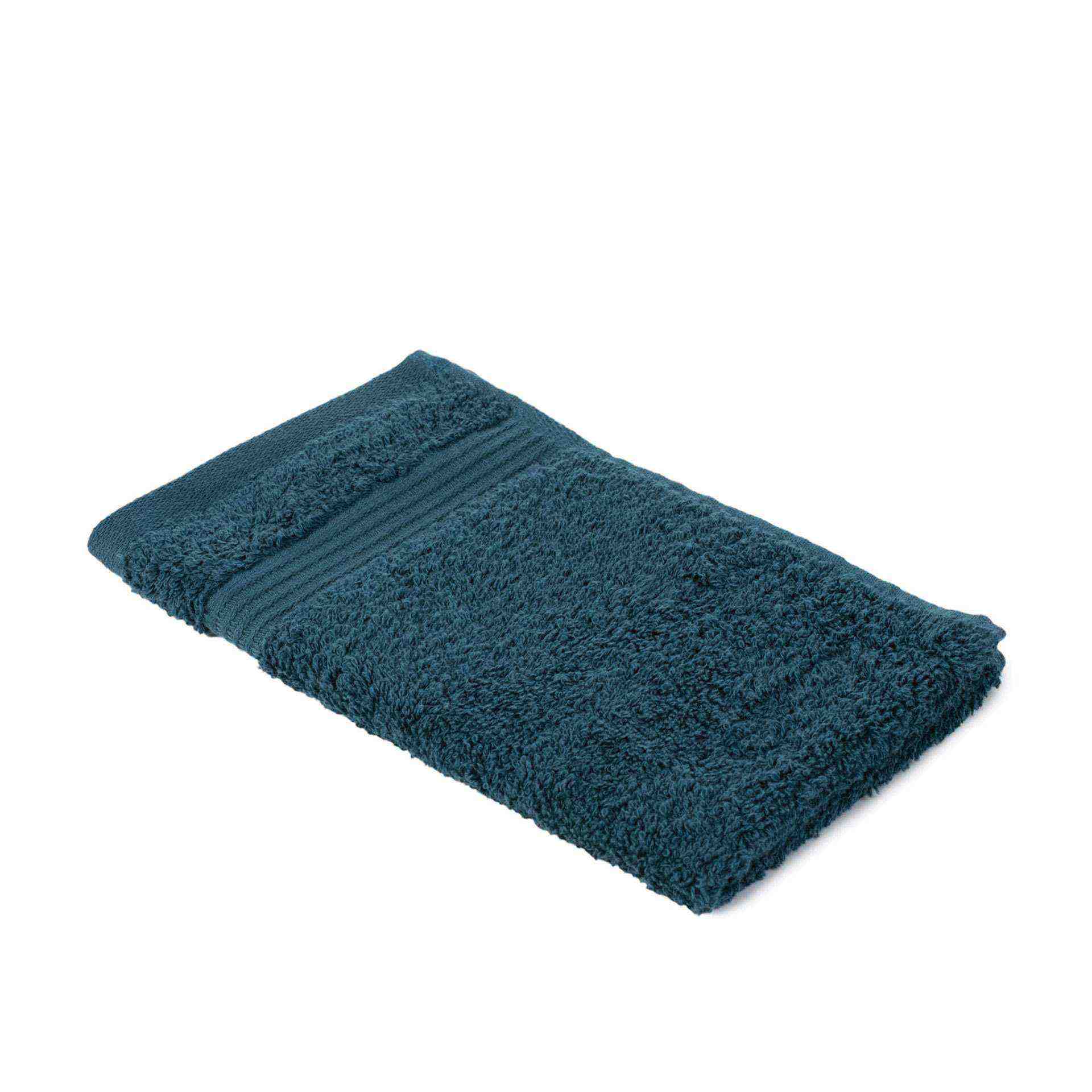 Seiftuch - Uni - Serie NEW YORK - petrol - Abm. 30 x 30 cm - Baumwolle - 550-5826-2-D